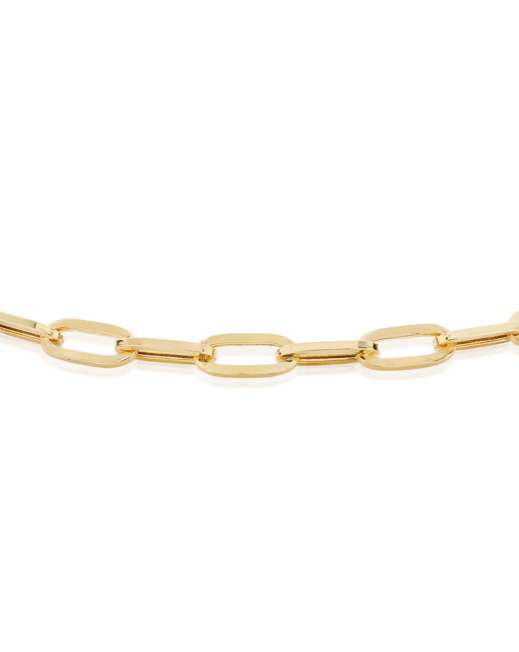 9ct Yellow Gold Paper Chain Bracelet 2 9ct Yellow Gold Paper Chain Bracelet