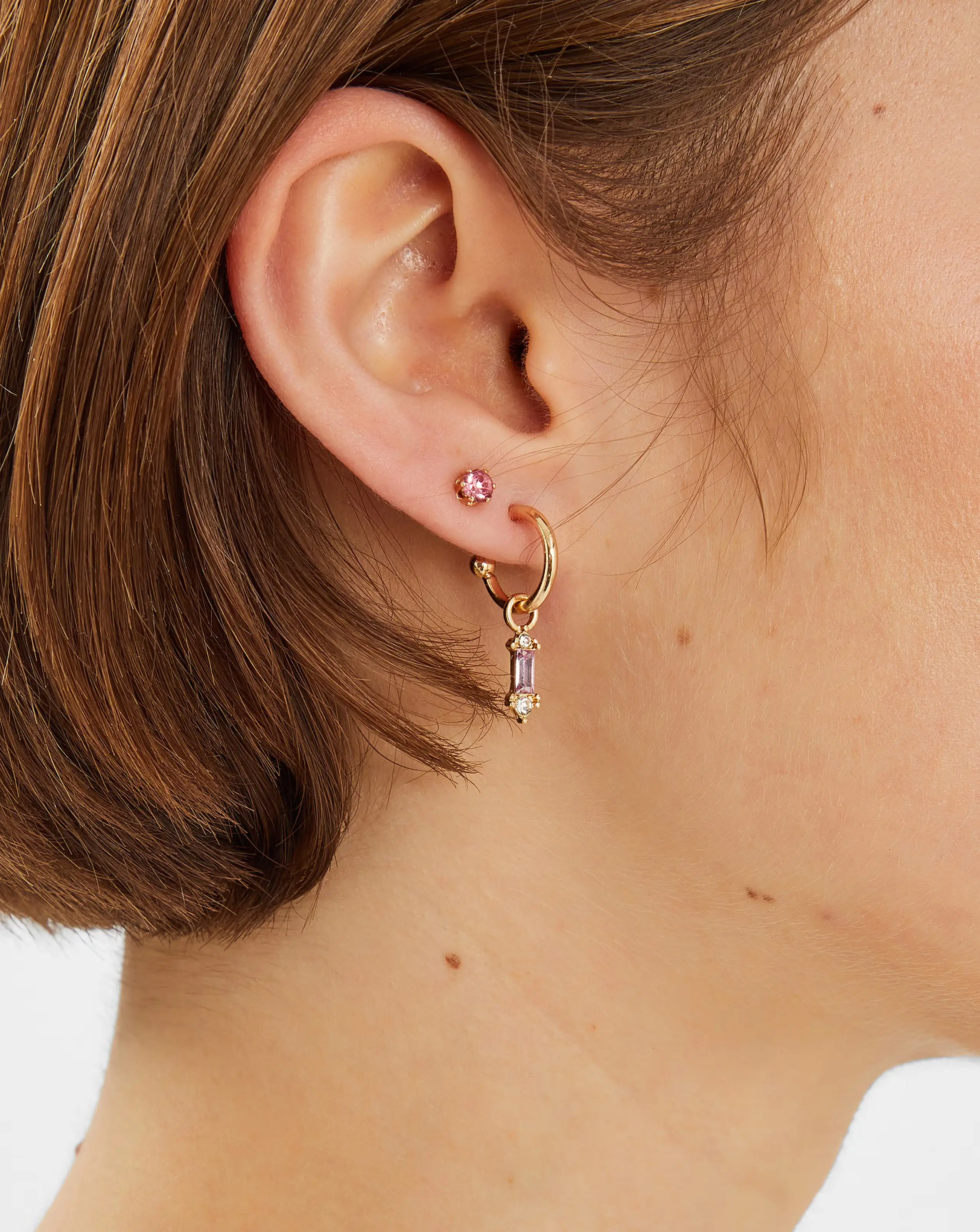 Accessorize 5-Pack Gem Diamante Earrings 2 Accessorize 5-Pack Gem Diamante Earrings