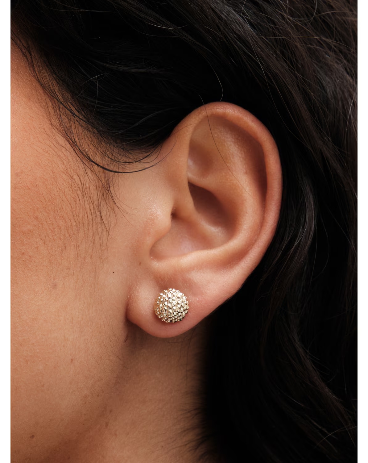 Mood Two Tone Ball Stud Earrings 3 Mood Two Tone Ball Stud Earrings