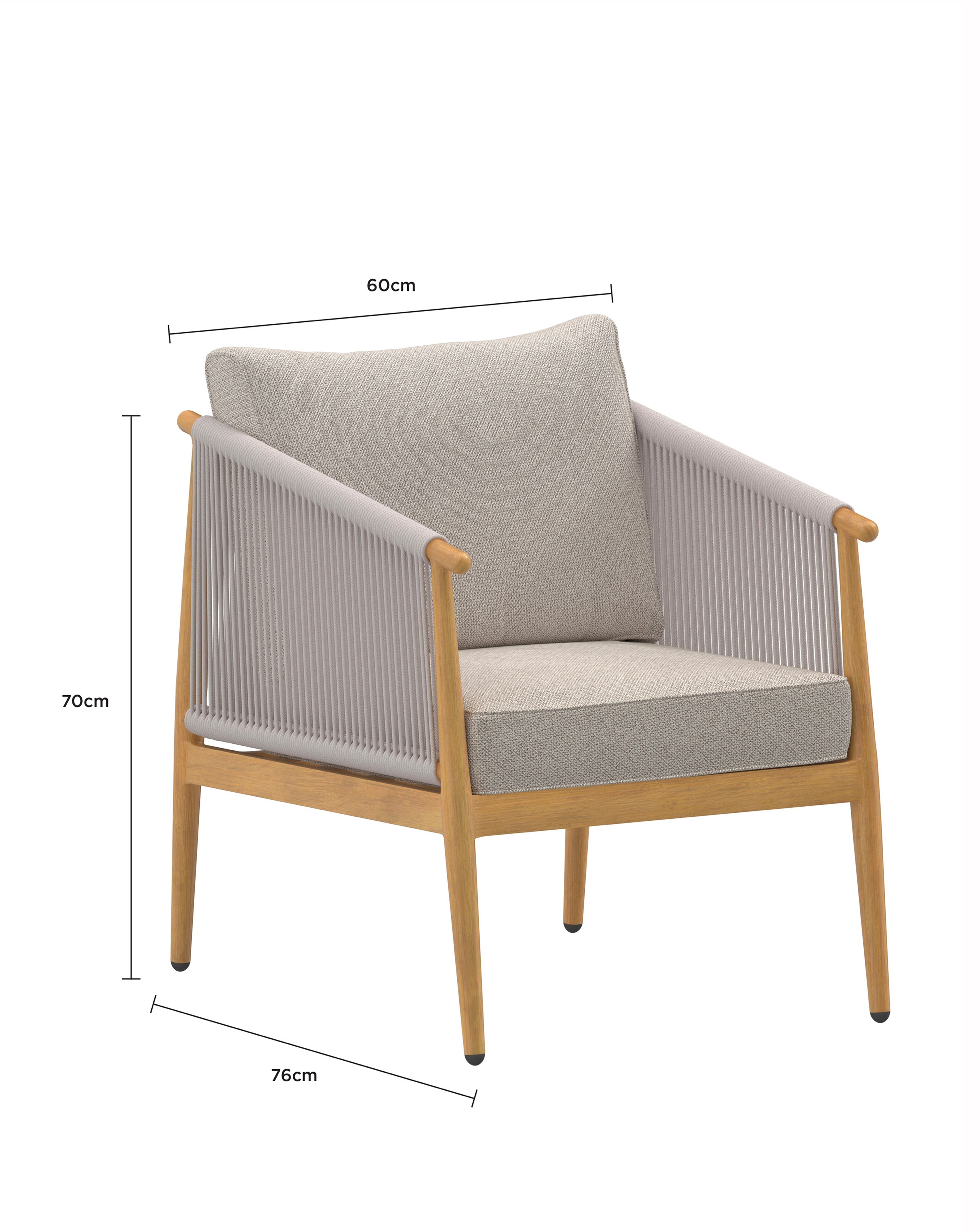 Charles Bentley Rope Weave Lounge Sofa Set 7 Charles Bentley Rope Weave Lounge Sofa Set