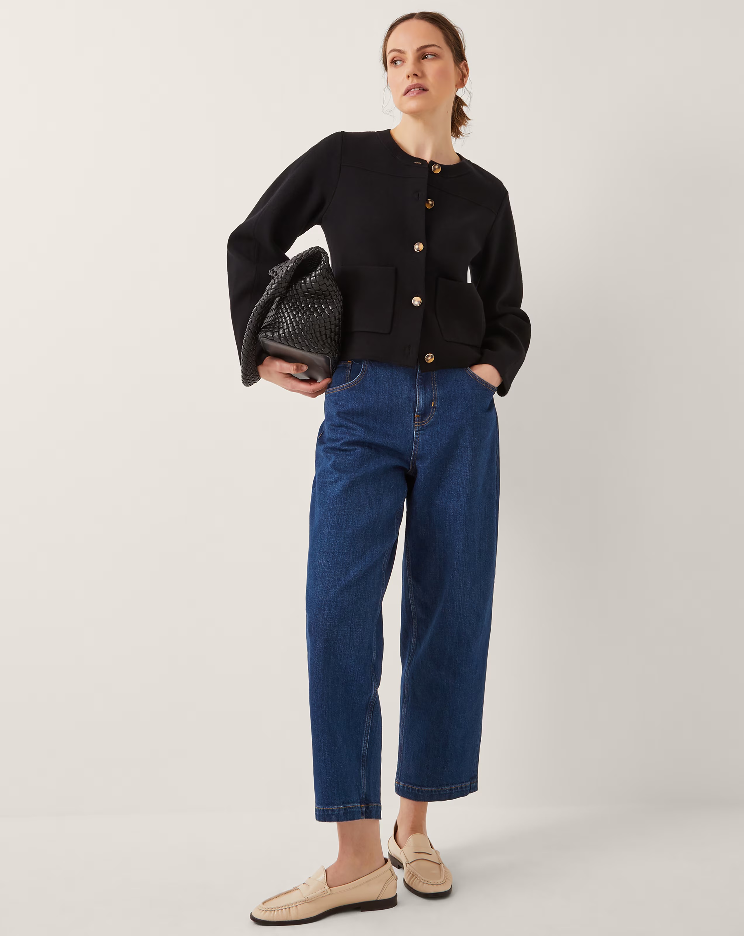 Monsoon Bria Crew Neck Cardigan 1 Monsoon Bria Crew Neck Cardigan