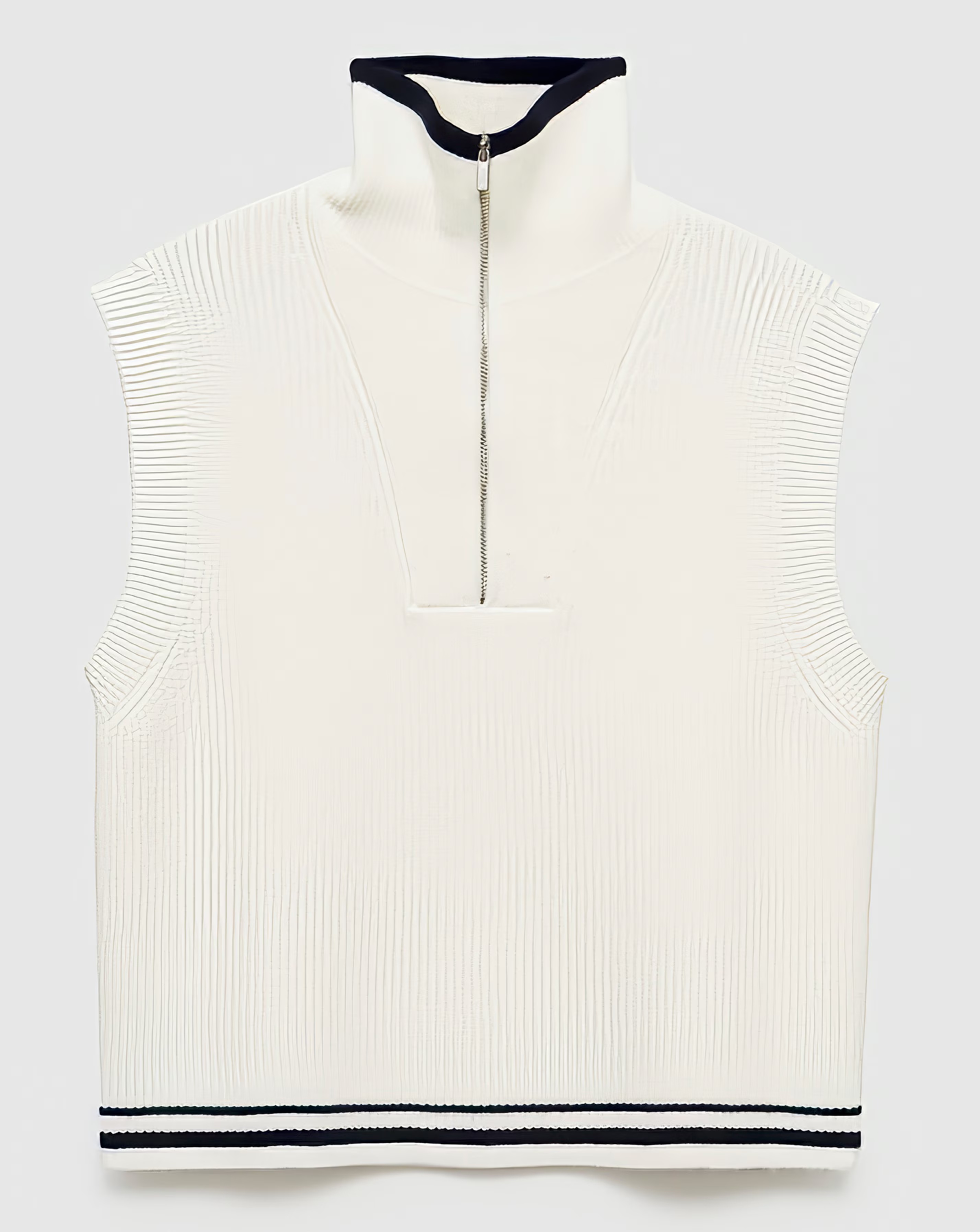 Mango Stripe Knit Vest 5 Mango Stripe Knit Vest