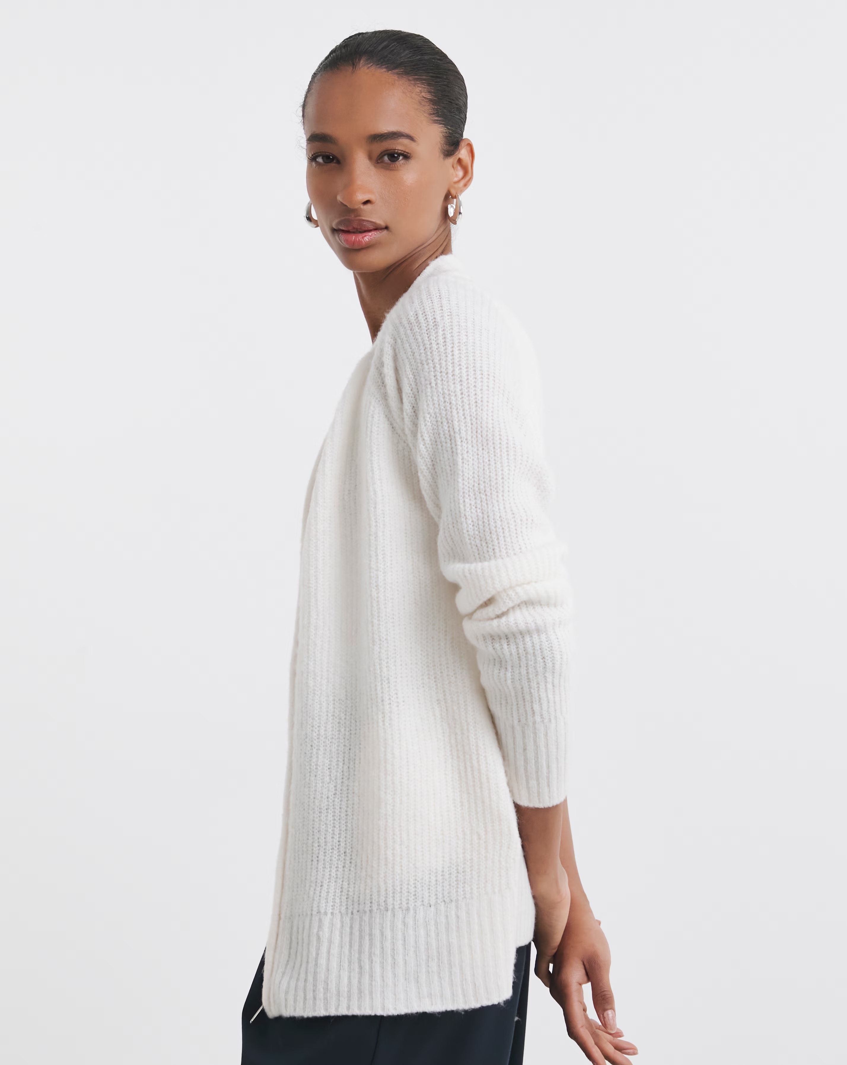 Zip Through Pocket Cardigan 2 Zip Through Pocket Cardigan