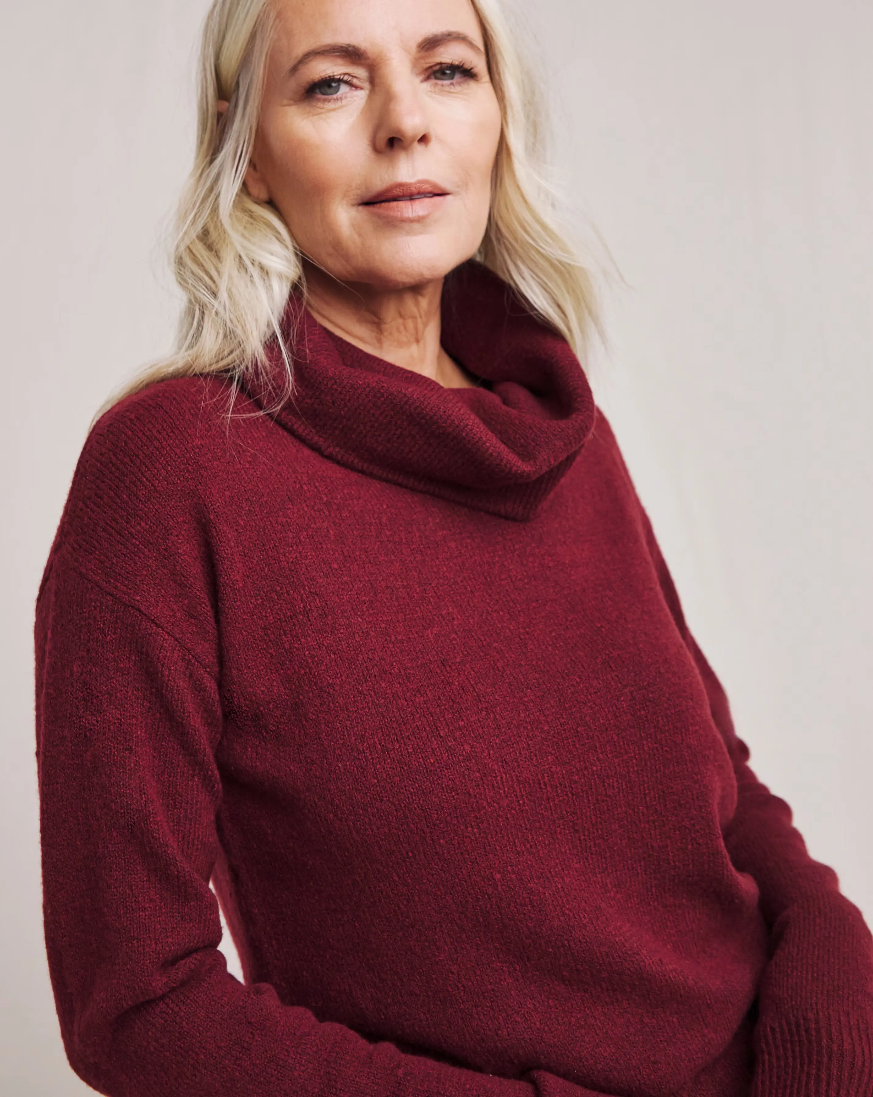 Julipa Soft Wool Roll Neck Co-Ord Jumper 1 Julipa Soft Wool Roll Neck Co-Ord Jumper