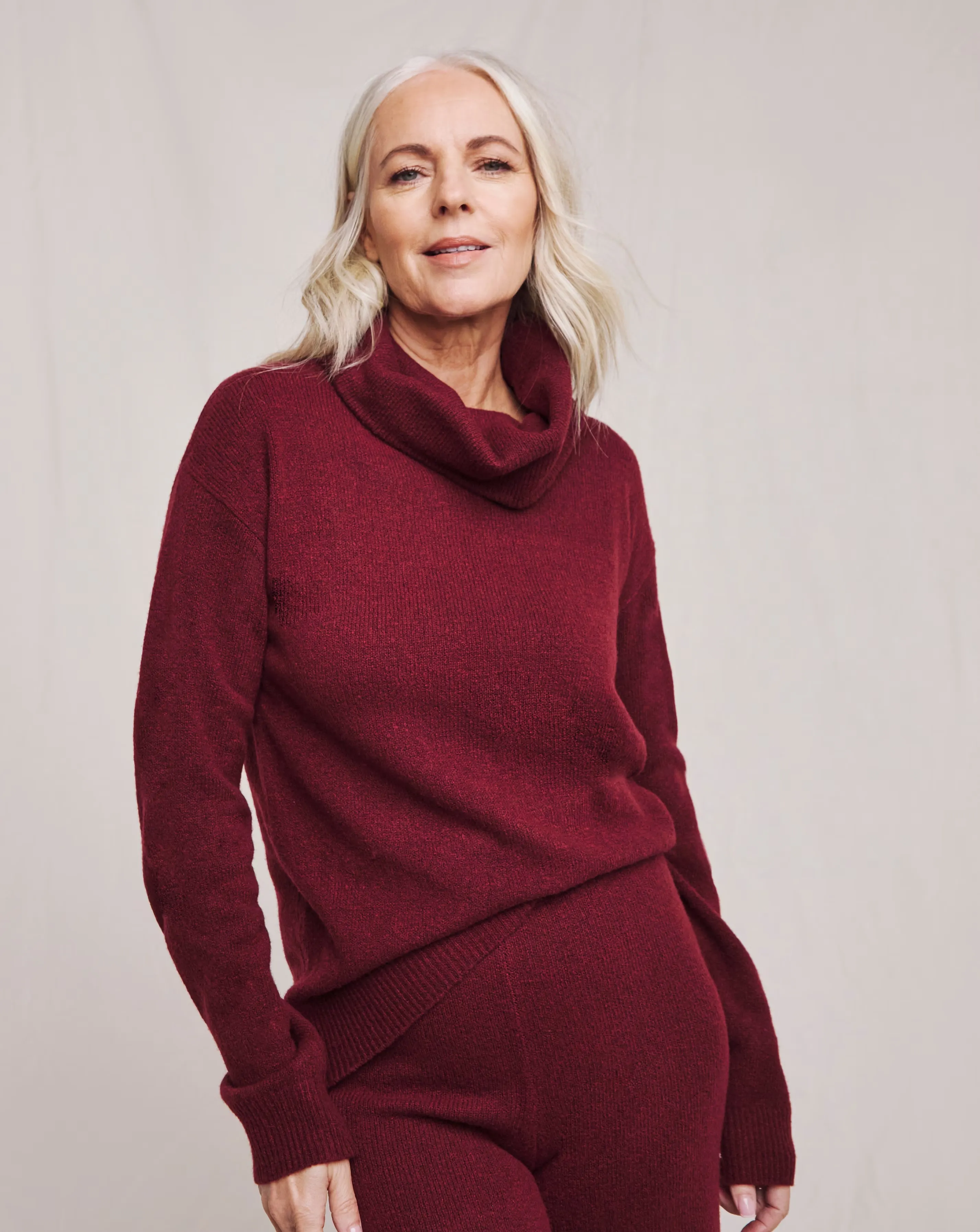 Julipa Soft Wool Roll Neck Co-Ord Jumper 3 Julipa Soft Wool Roll Neck Co-Ord Jumper