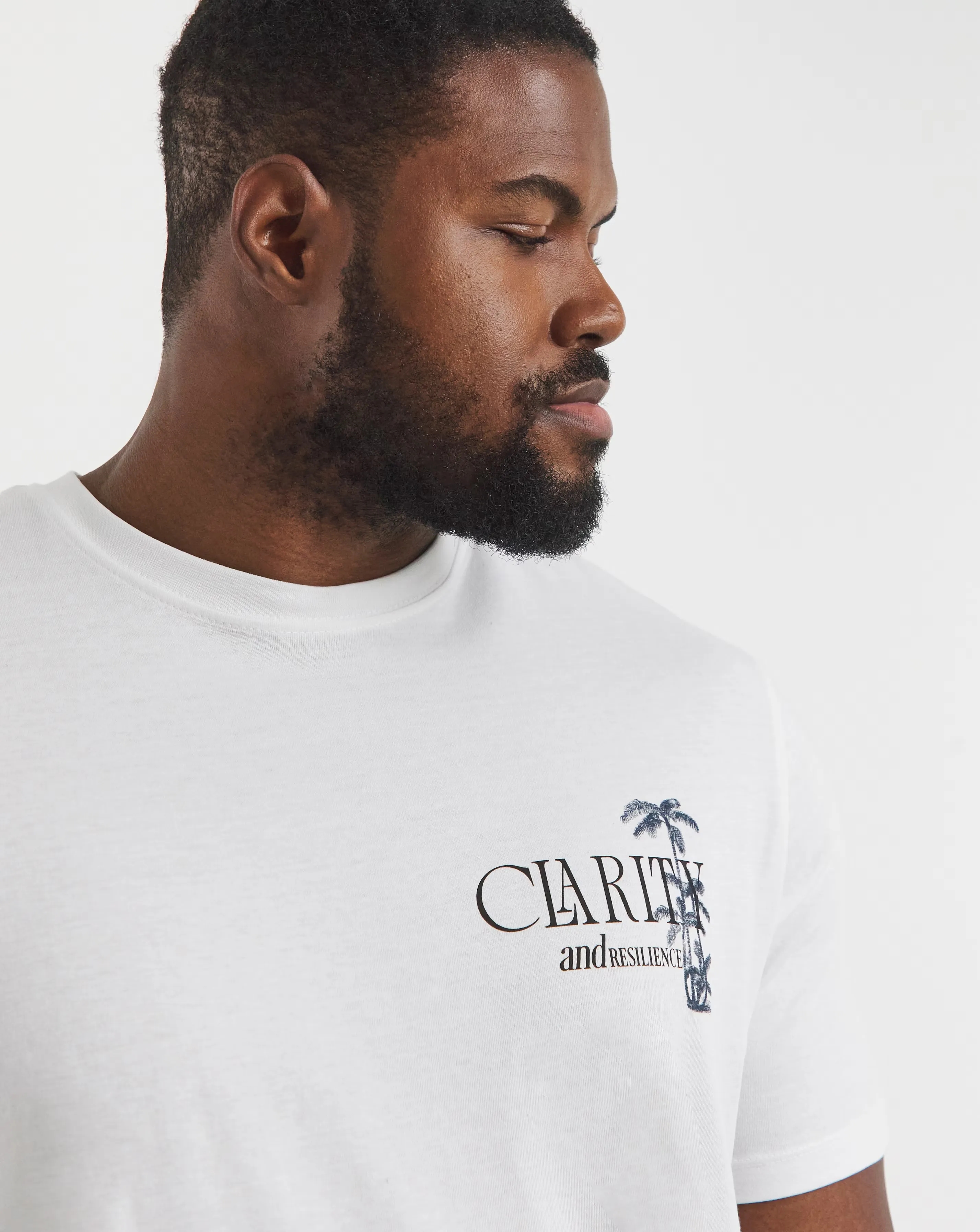 Jack & Jones Bradley Back Graphic T-Shirt - White 3 Jack & Jones Bradley Back Graphic T-Shirt - White