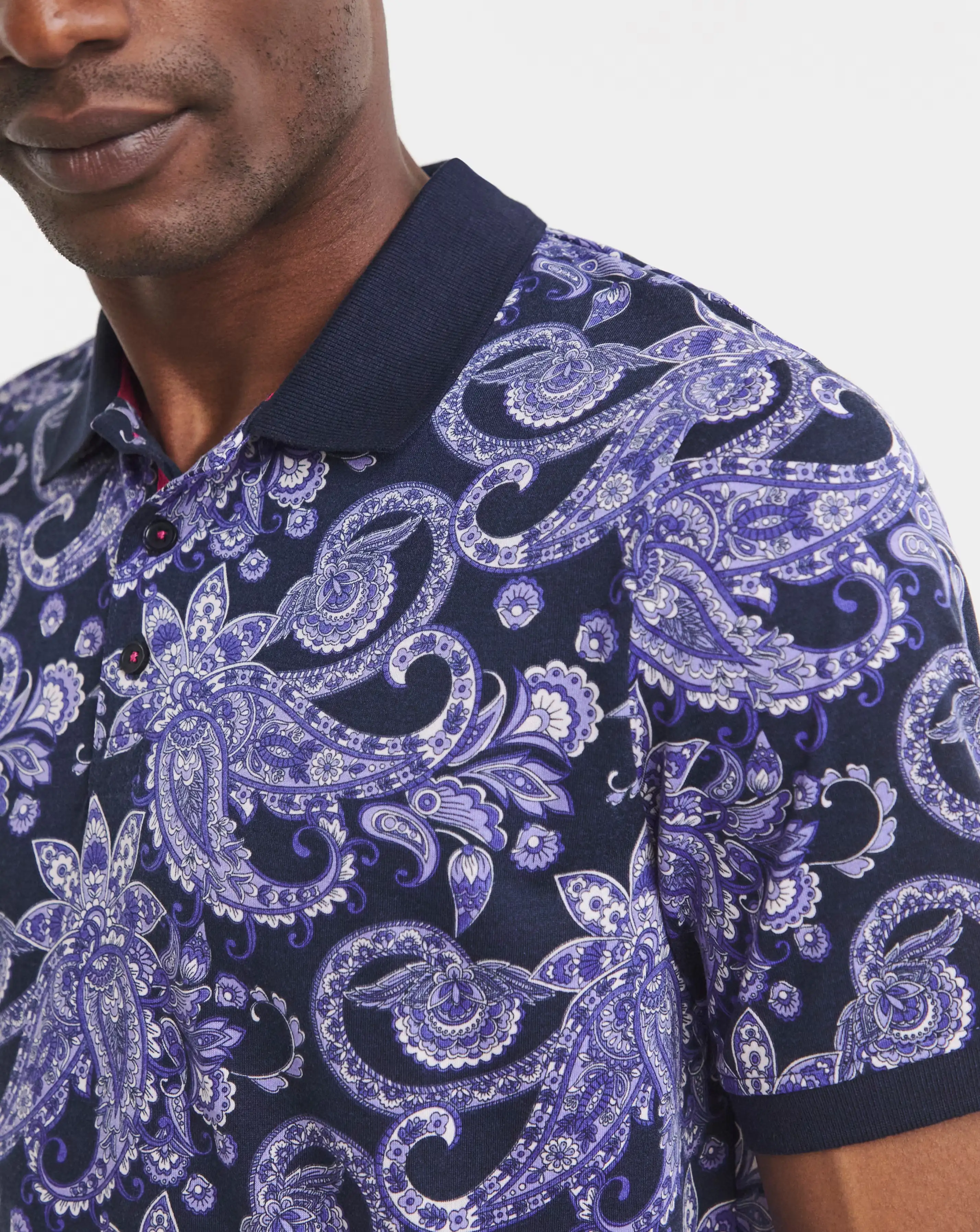 Joe Browns Perfect Paisley Polo Long 3 Joe Browns Perfect Paisley Polo Long