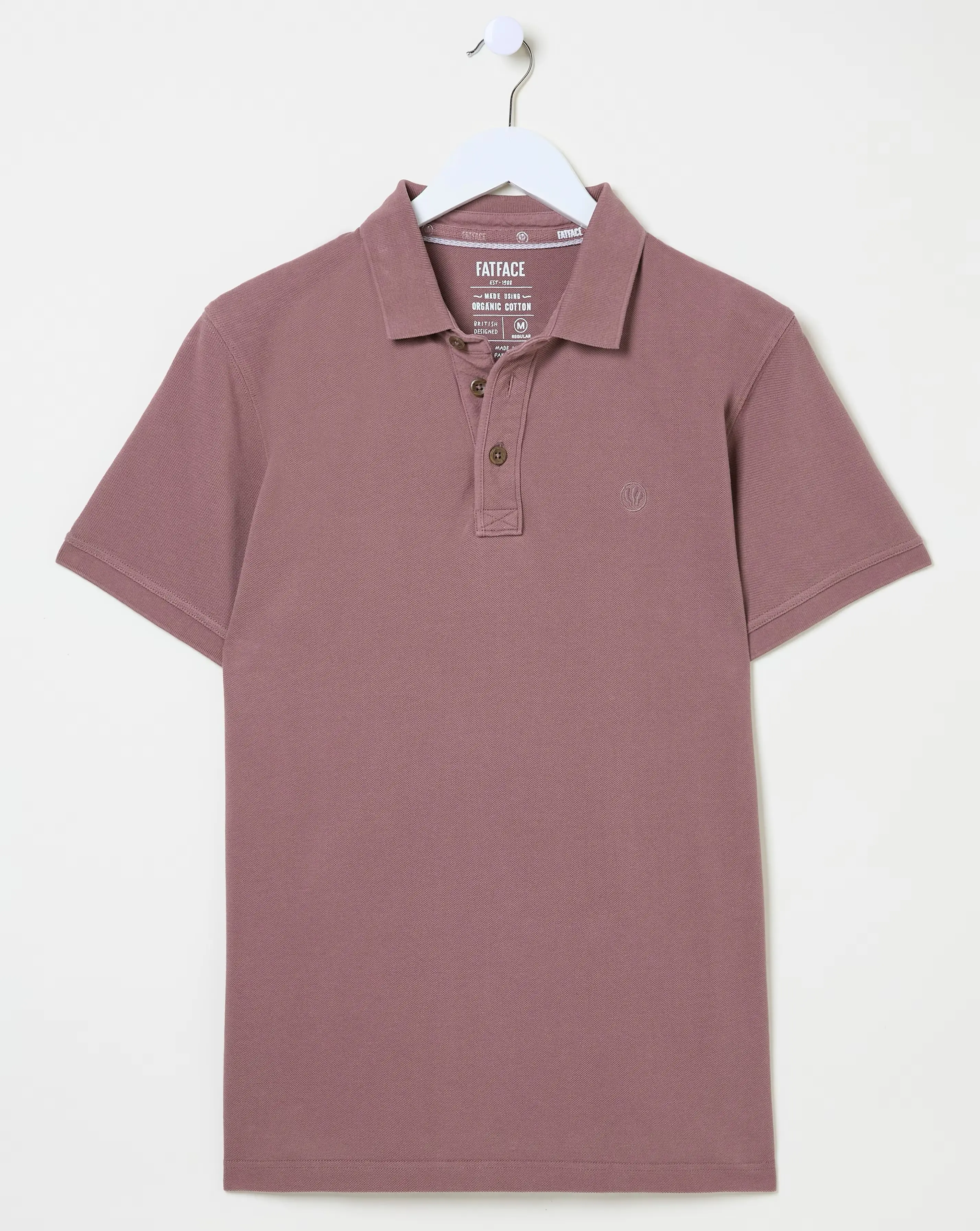 Fatface Pique Polo - Purple 5 Fatface Pique Polo - Purple