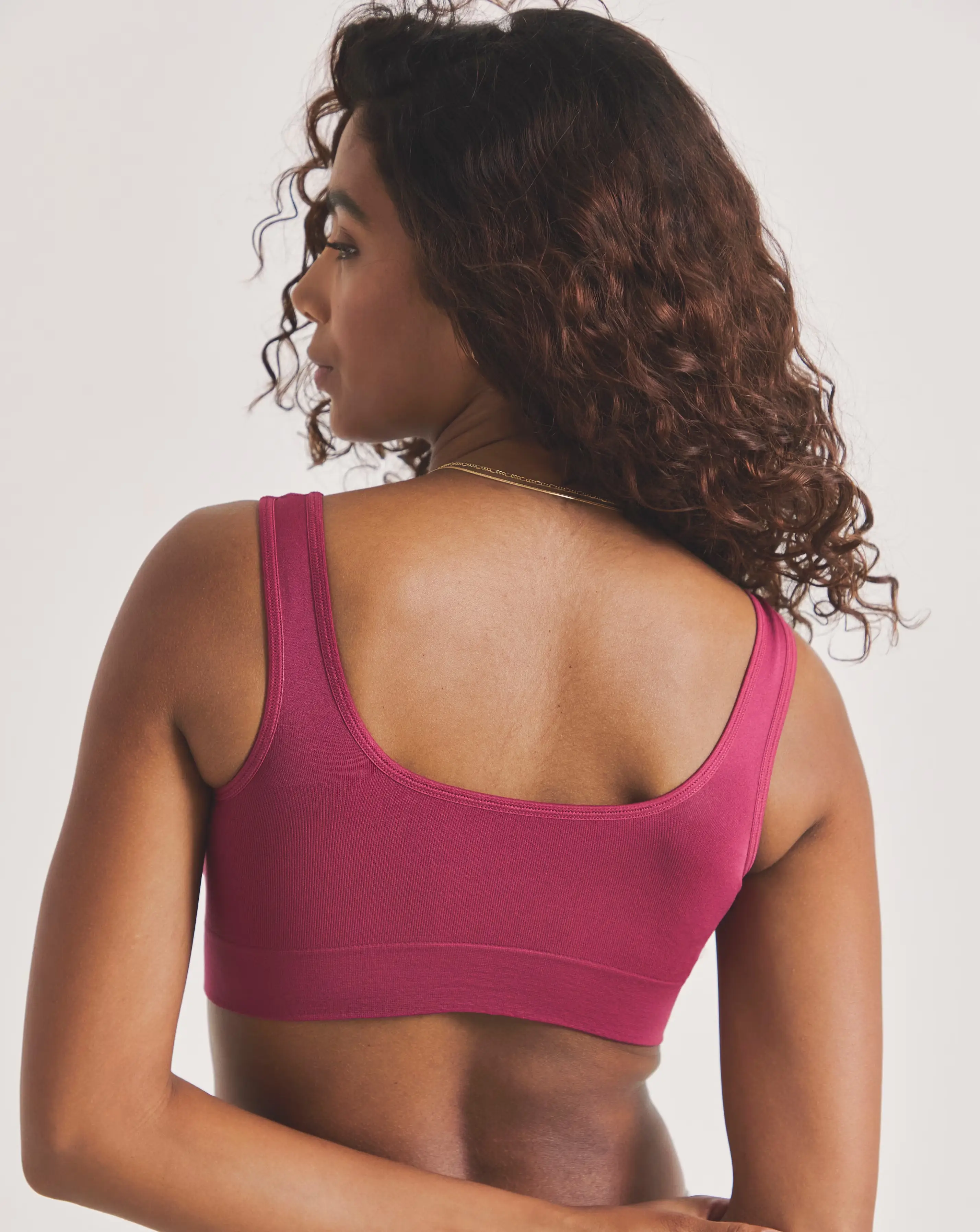 Pretty Secrets (3 Pack) Plain Comfort Tops (Fits Up To D Cup) Berry Multi 4 Pretty Secrets (3 Pack) Plain Comfort Tops (Fits Up To D Cup) Berry Multi