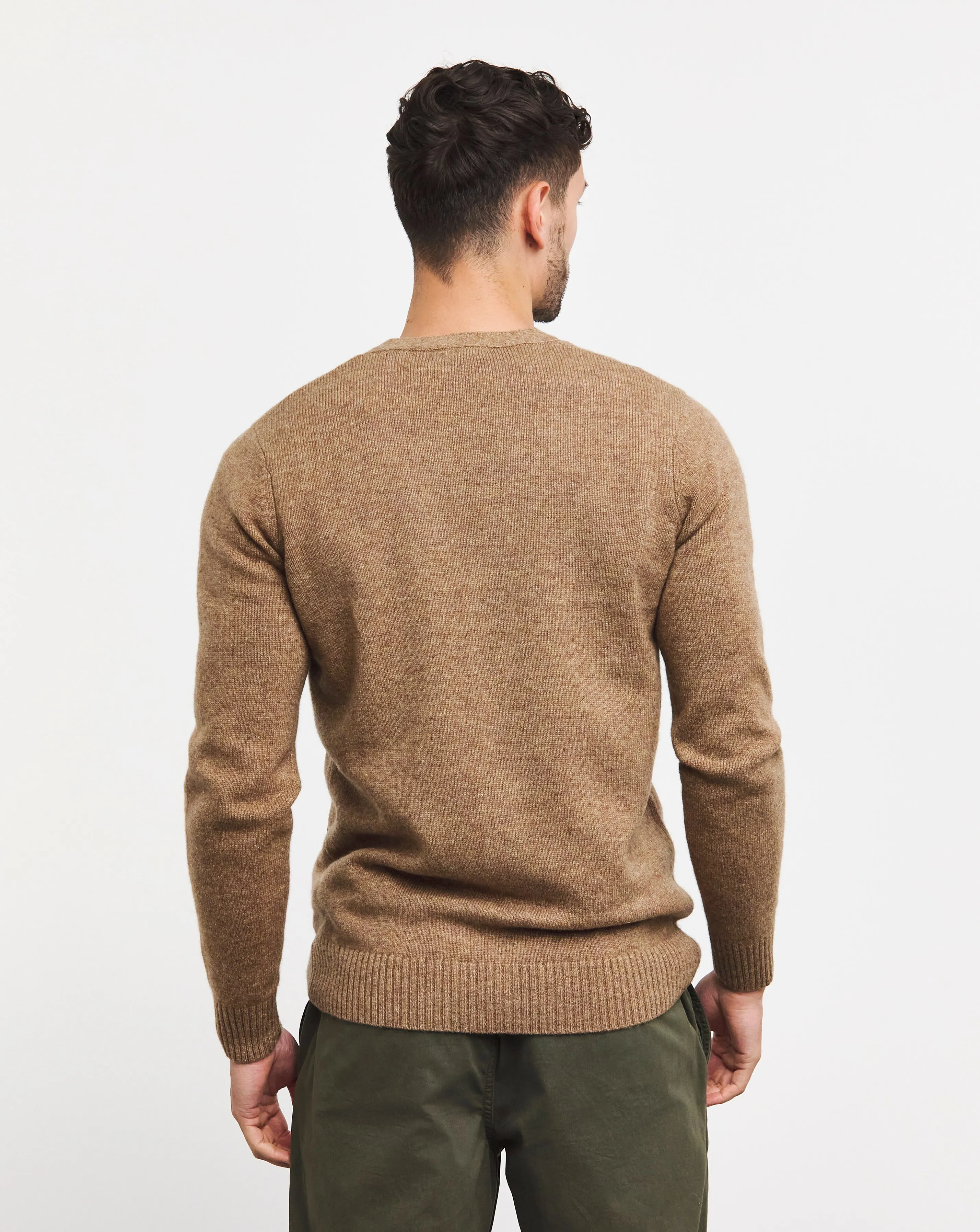 Neutral Lambswool Cardigan 2 Neutral Lambswool Cardigan
