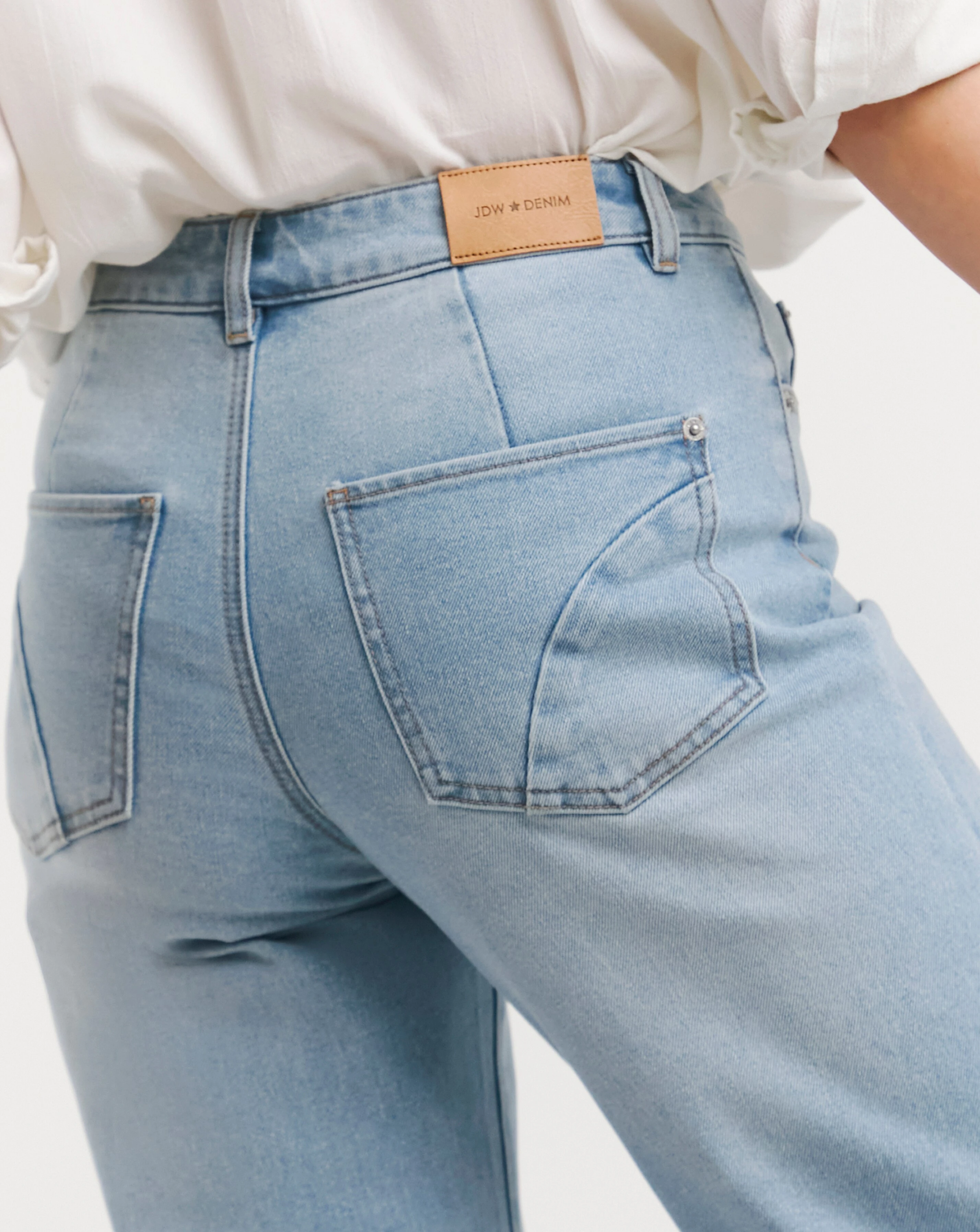 Light Blue Wide Leg Jeans 3 Light Blue Wide Leg Jeans