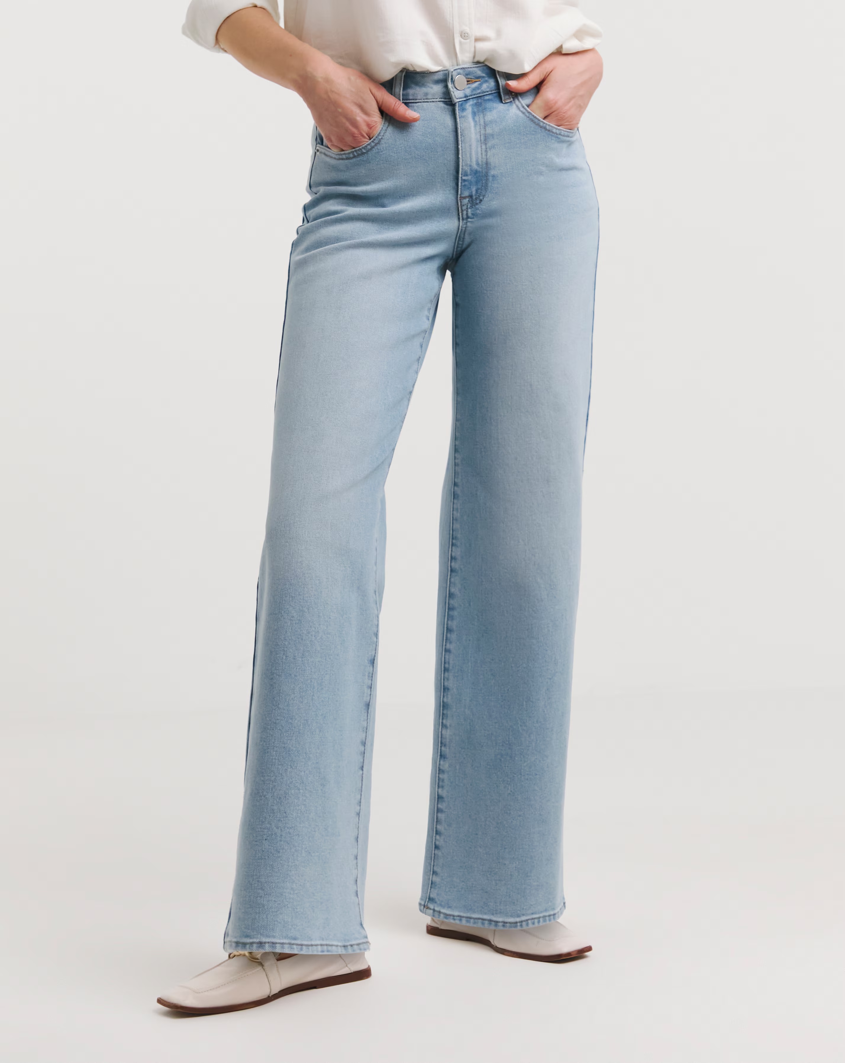 Light Blue Wide Leg Jeans 4 Light Blue Wide Leg Jeans