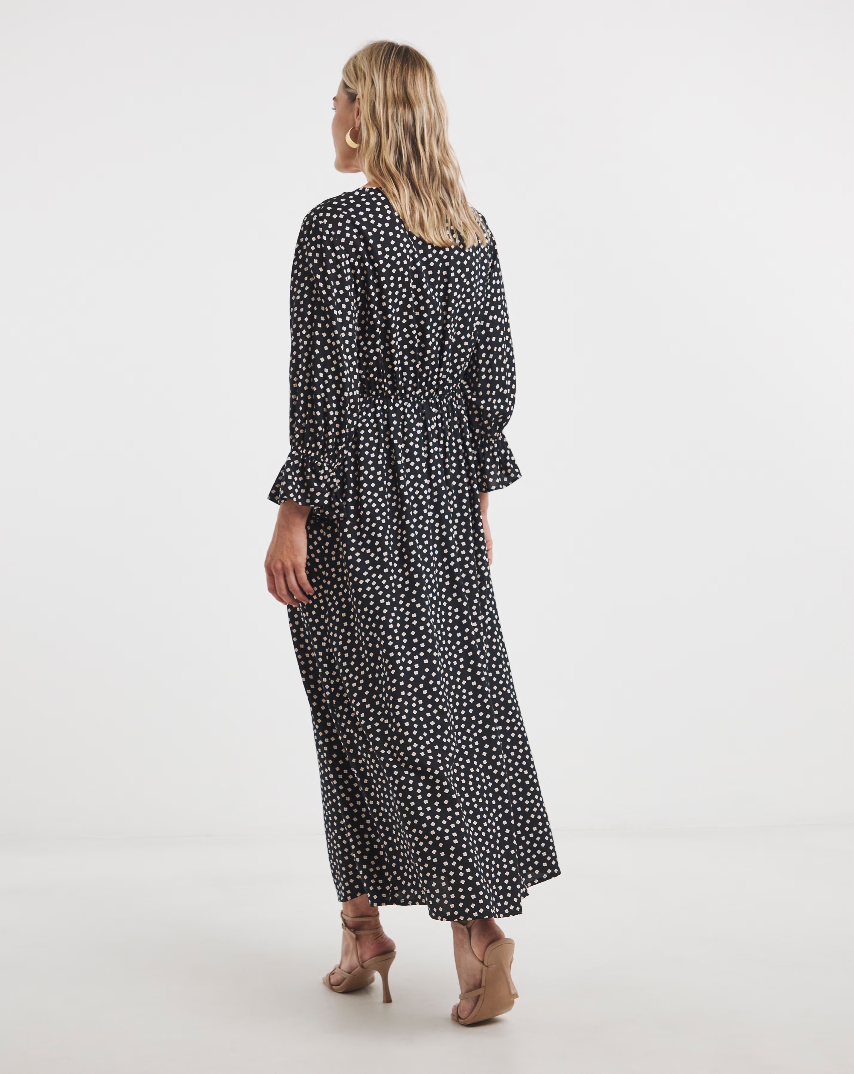 Lace Insert Tea Dress 3 Lace Insert Tea Dress