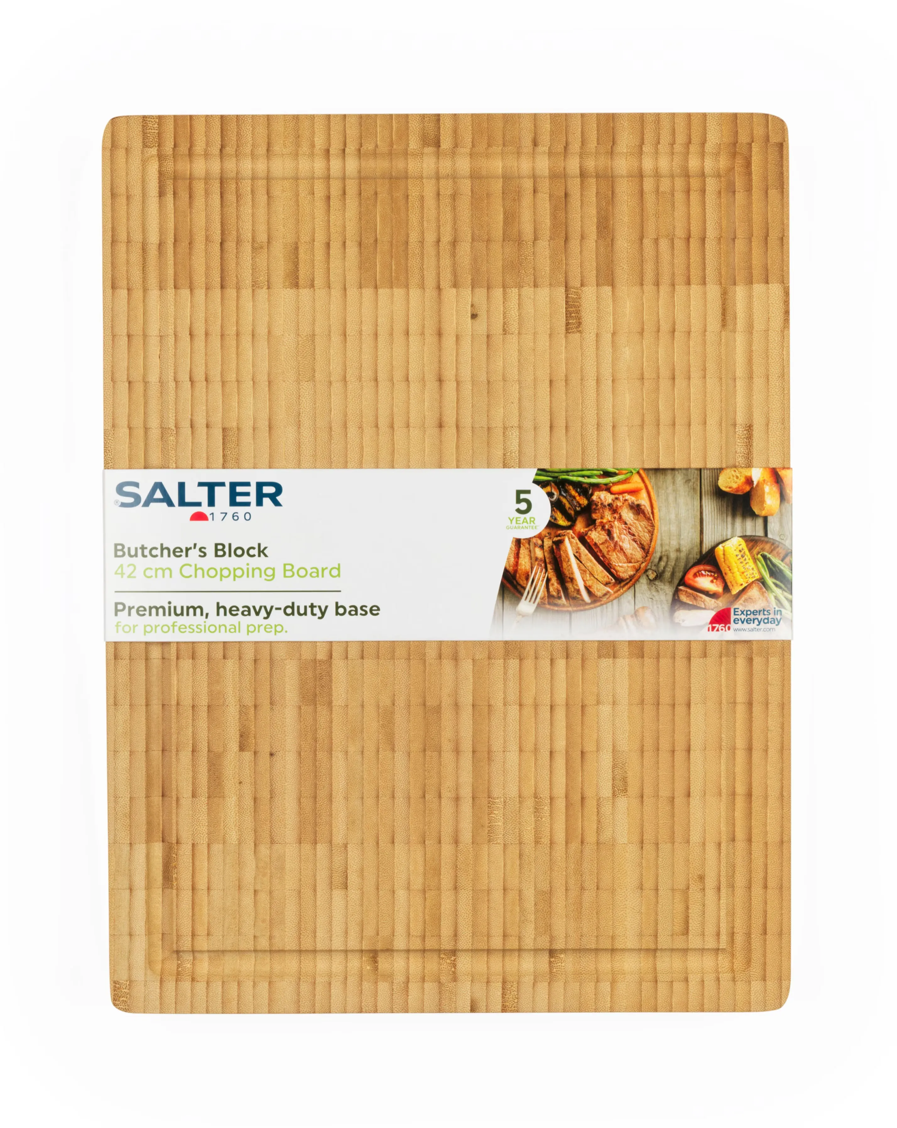 Salter 42cm Butchers Block