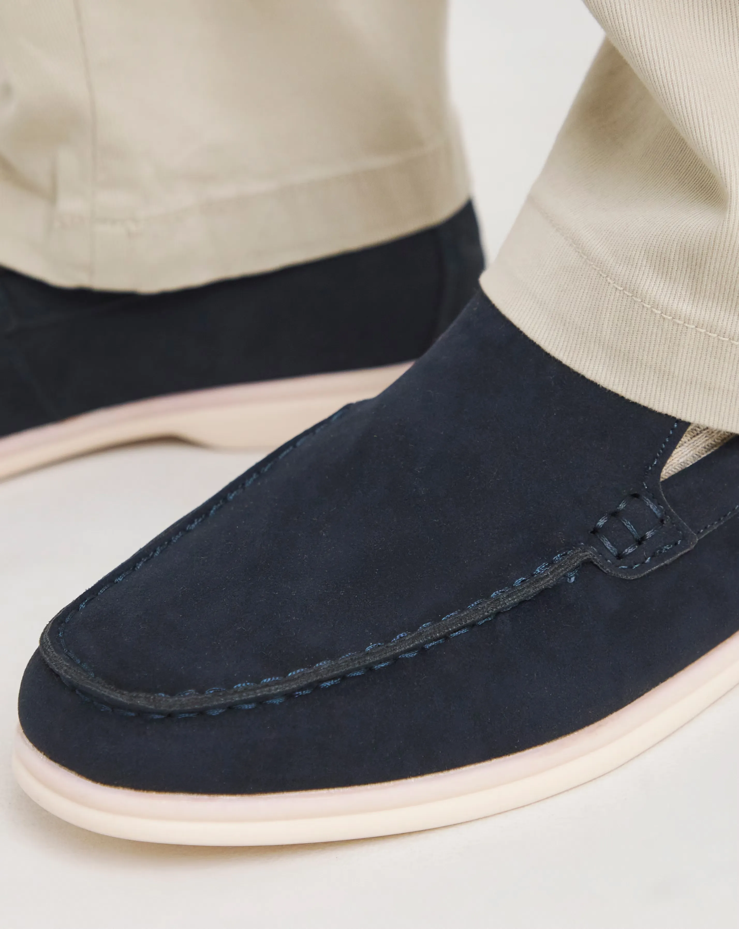 Suede Look Loafer Wide Fit 3 Suede Look Loafer Wide Fit