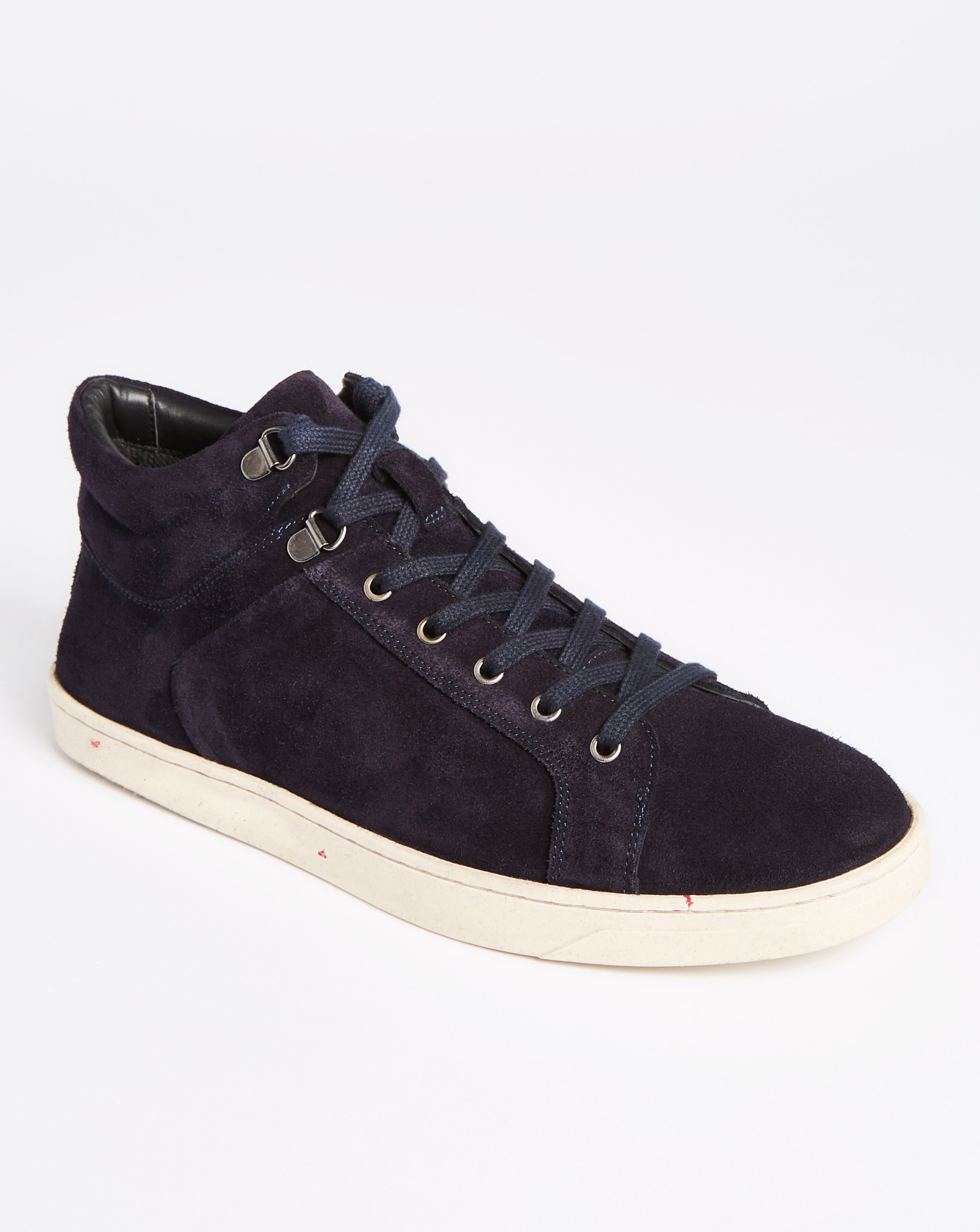 Navy Suede Hi Top Standard 7 Navy Suede Hi Top Standard