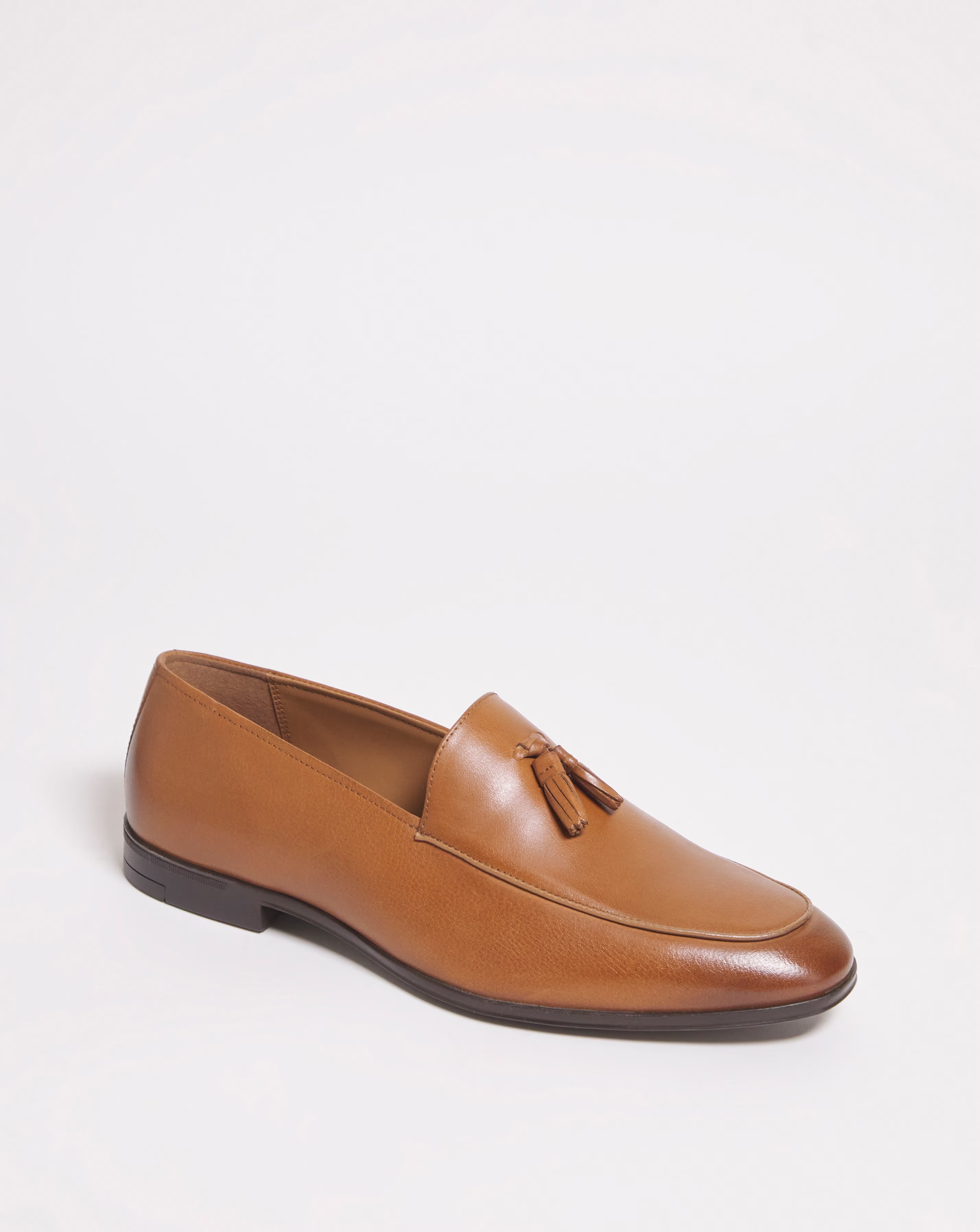 Formal Leather Tassle Loafer Wide 2 Formal Leather Tassle Loafer Wide