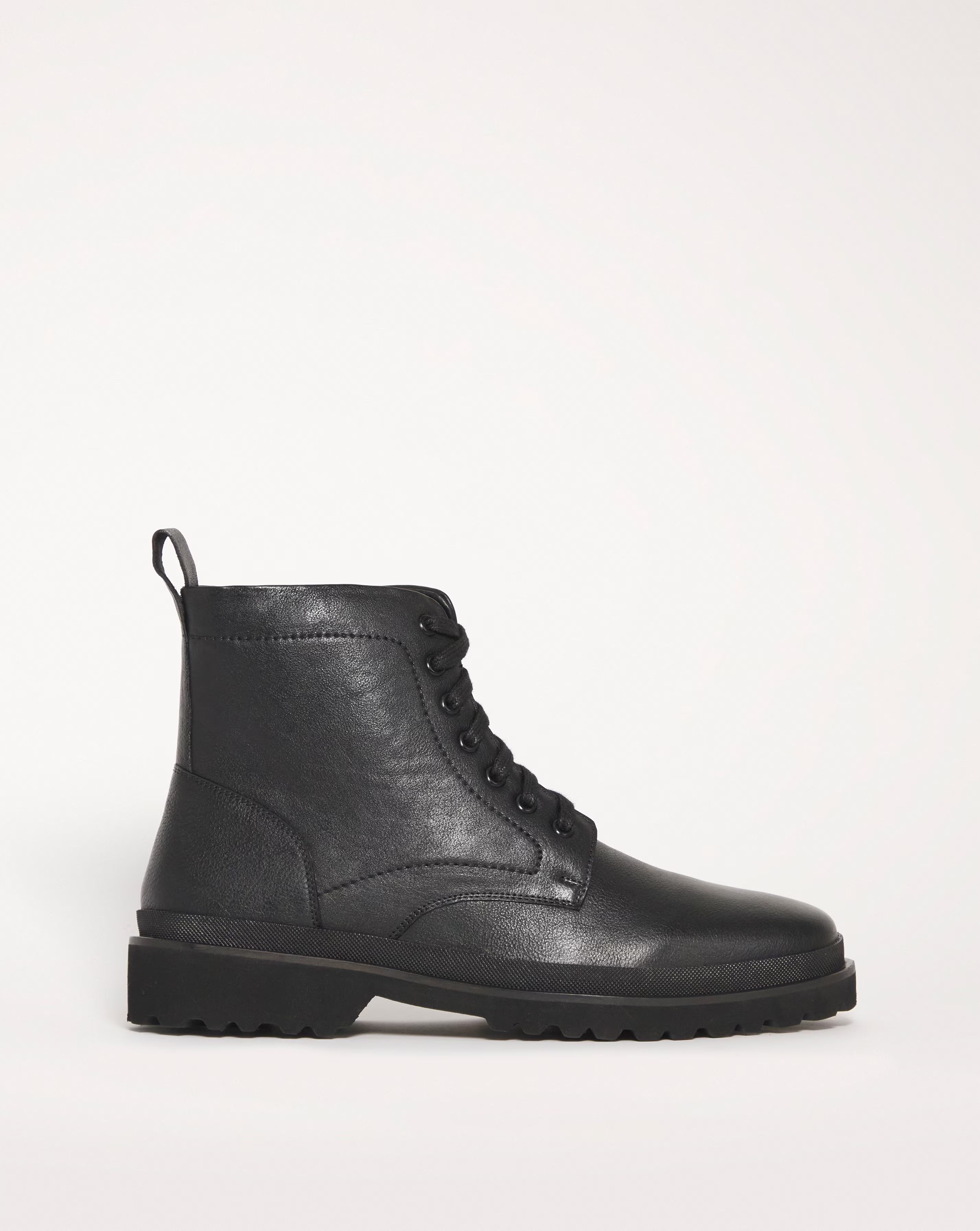 Milled Leather Lace Up Boot Wide Fit 1 Milled Leather Lace Up Boot Wide Fit