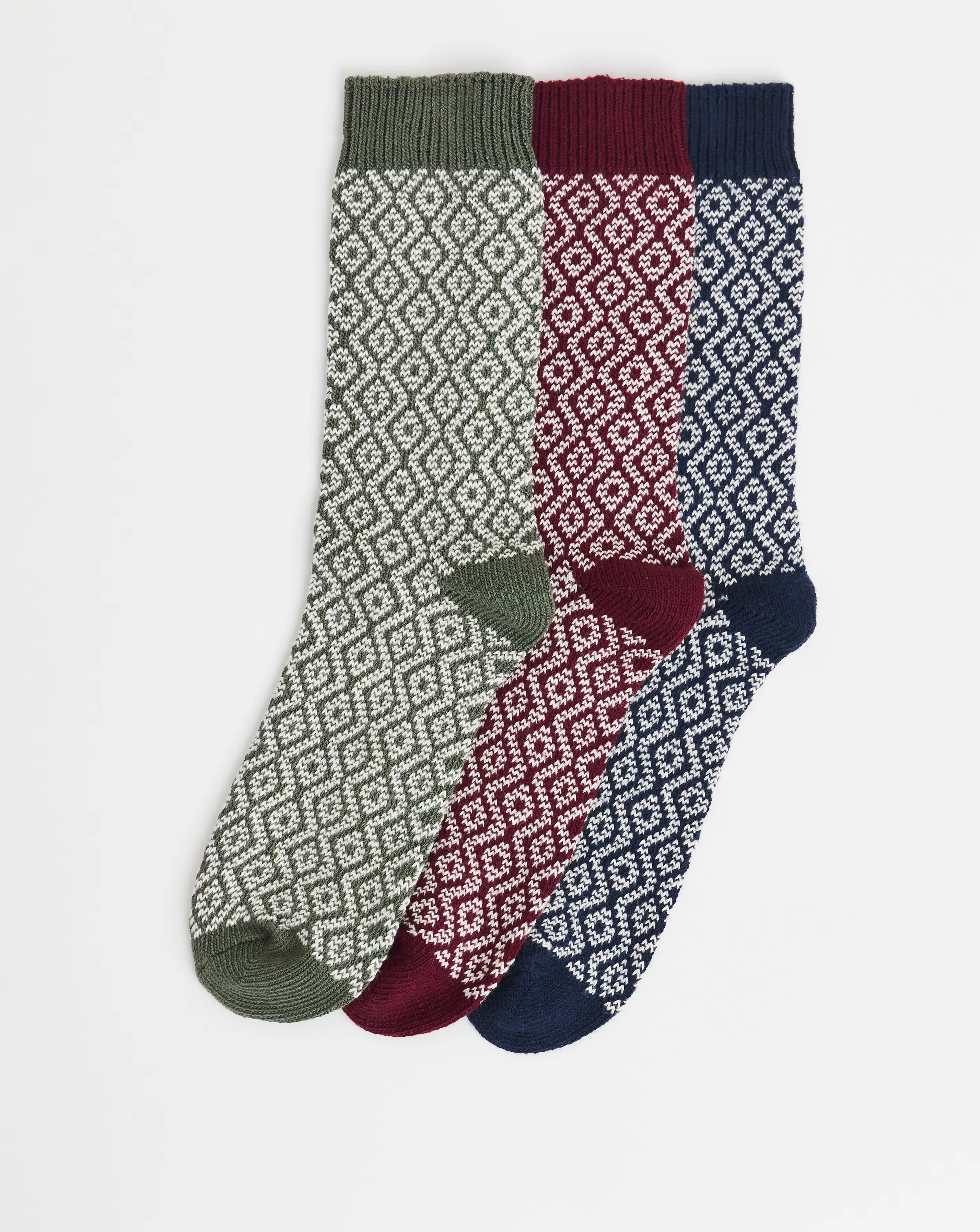 3 Pack Patterned Boot Sock 1 3 Pack Patterned Boot Sock