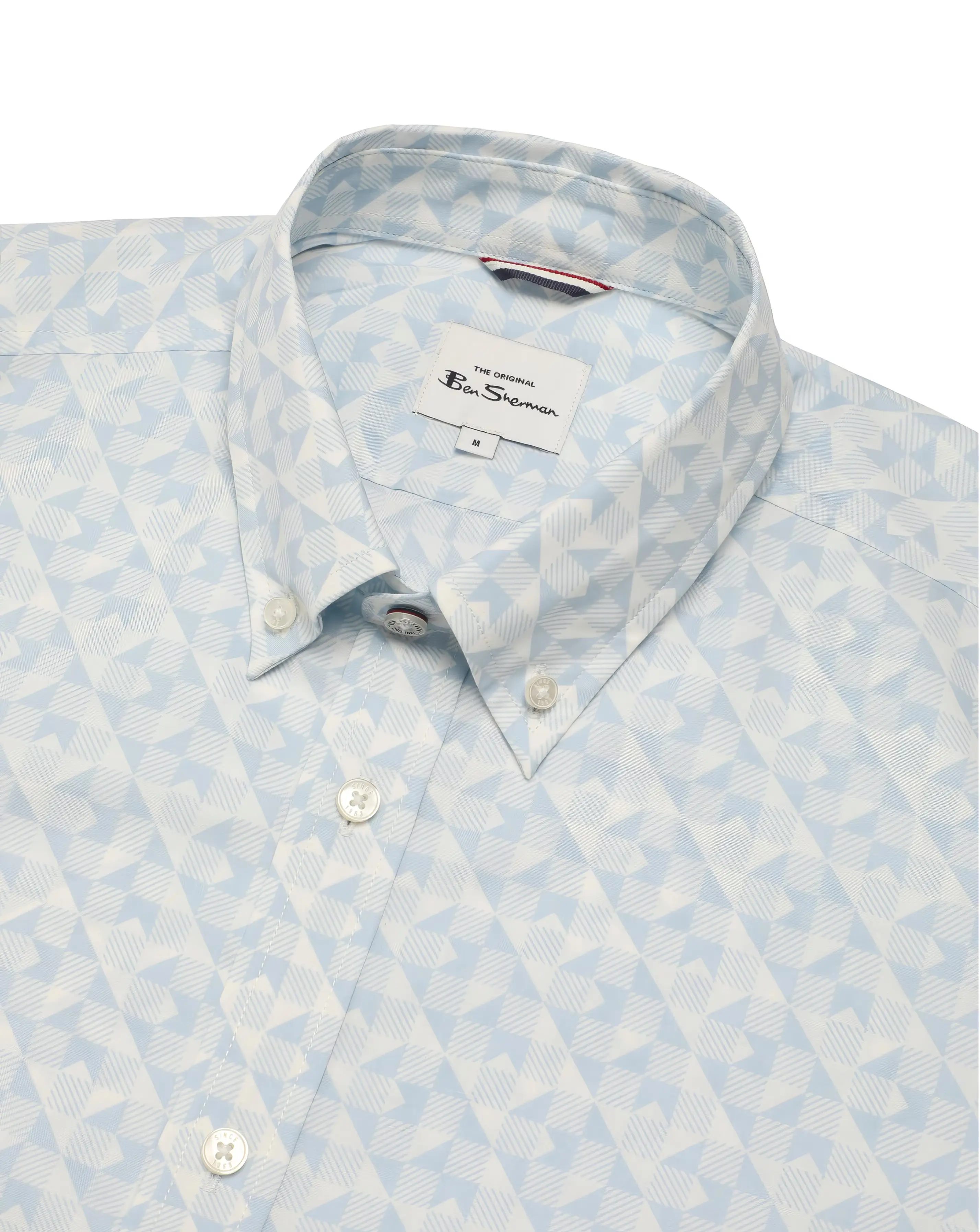 Ben Sherman Geo Print Short Sleeve Shirt 3 Ben Sherman Geo Print Short Sleeve Shirt
