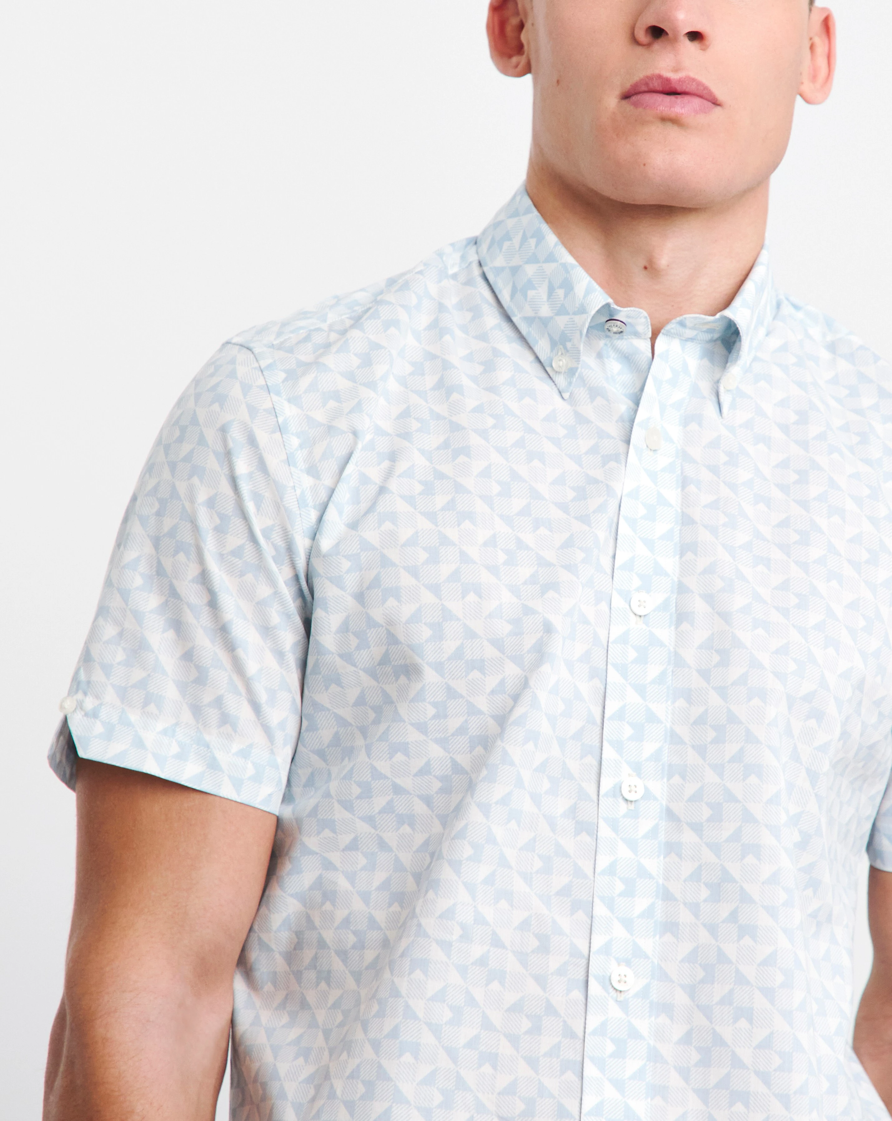 Ben Sherman Geo Print Short Sleeve Shirt 5 Ben Sherman Geo Print Short Sleeve Shirt