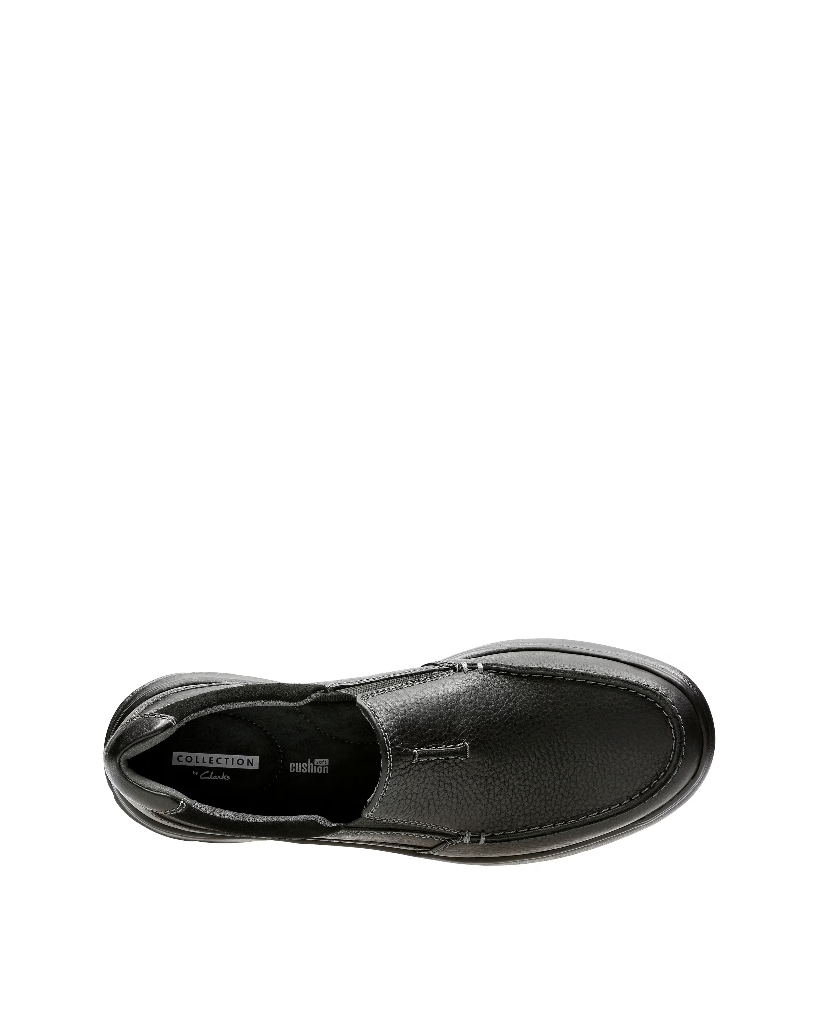 Clarks Cotrell Leather Shoe - Black 5 Clarks Cotrell Leather Shoe - Black
