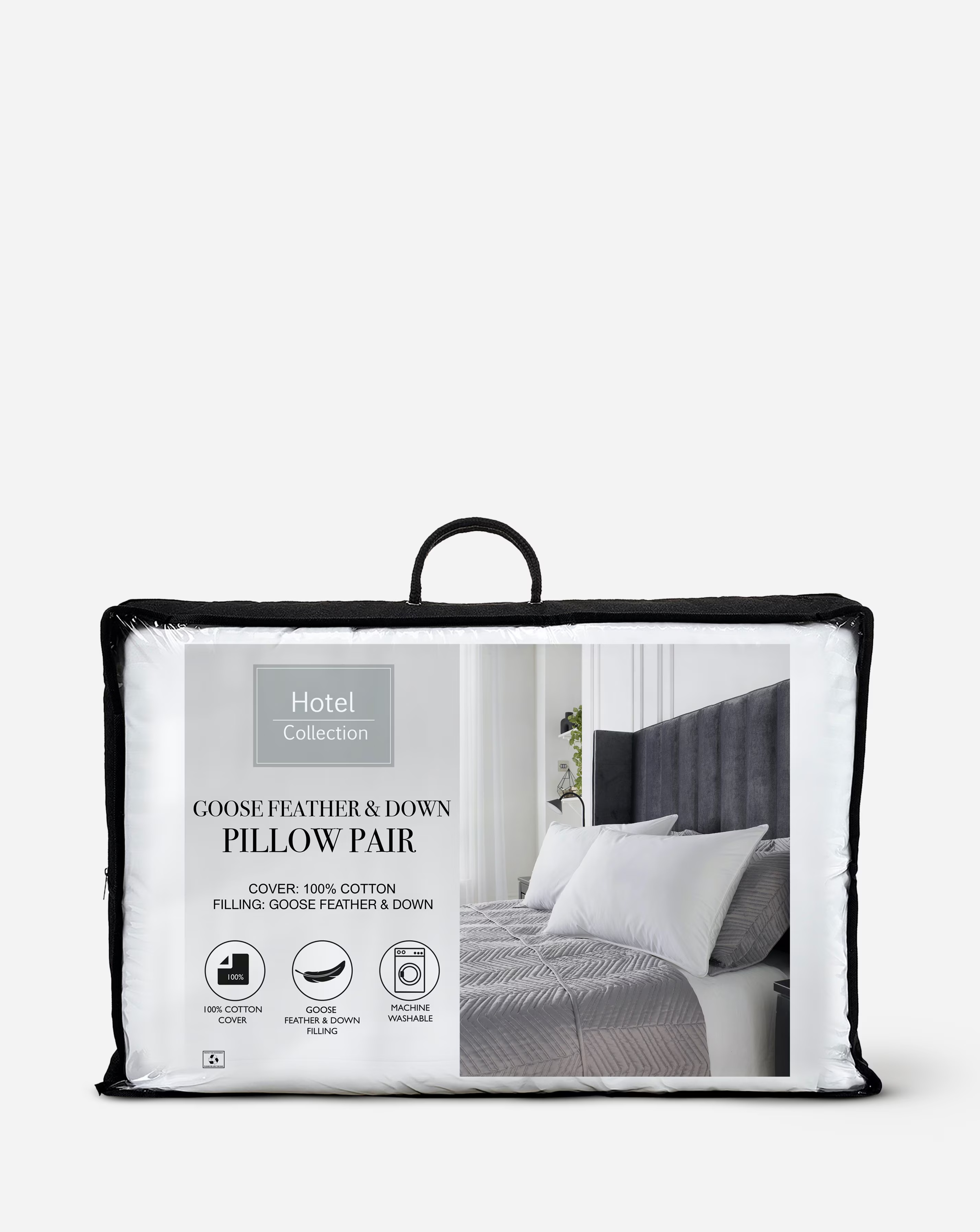 Hotel Collection Feather & Down Pack of 2 Pillows