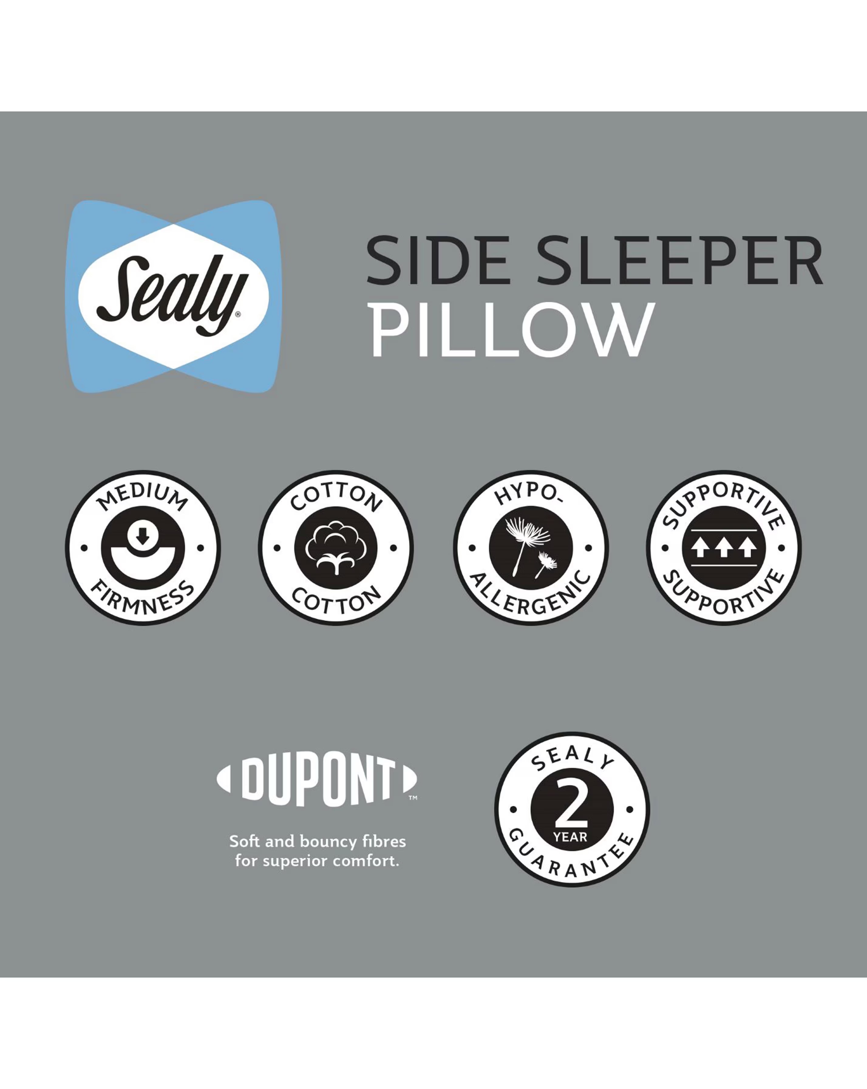 Sealy Side Sleeper Pillow 3 Sealy Side Sleeper Pillow