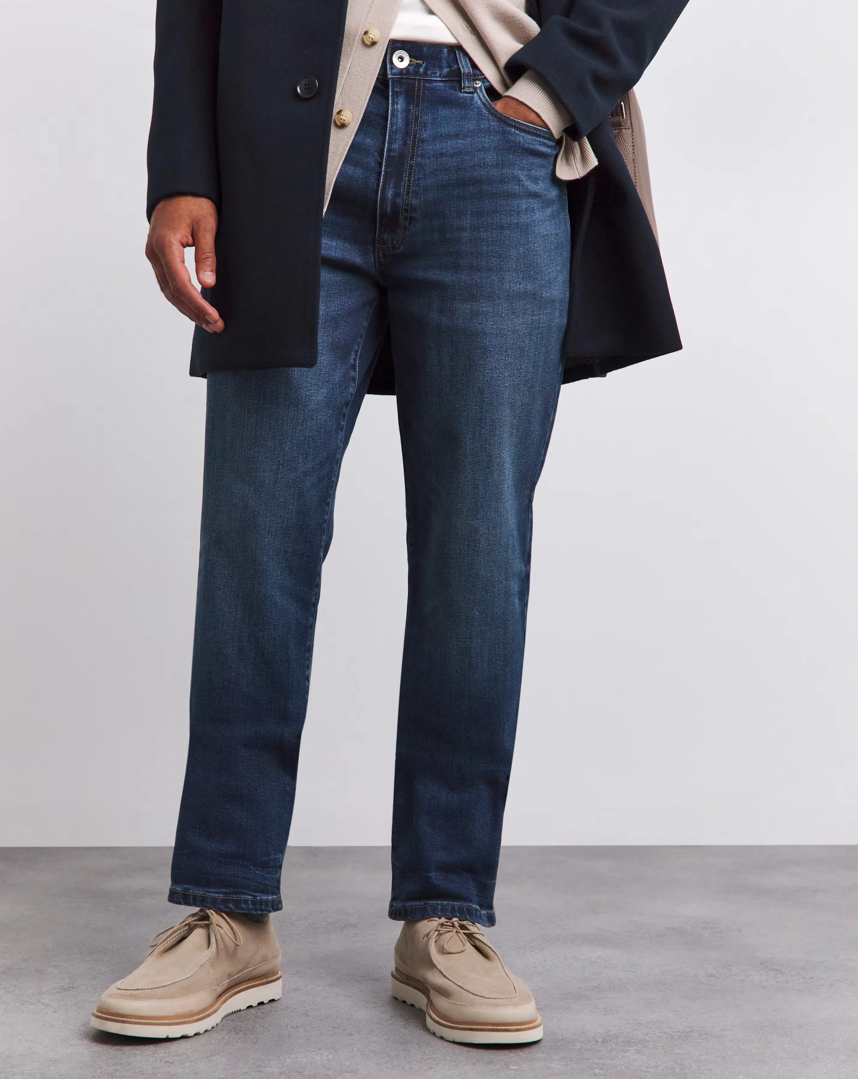 Farah Norwood Worn Regular Fit Jean 1 Farah Norwood Worn Regular Fit Jean