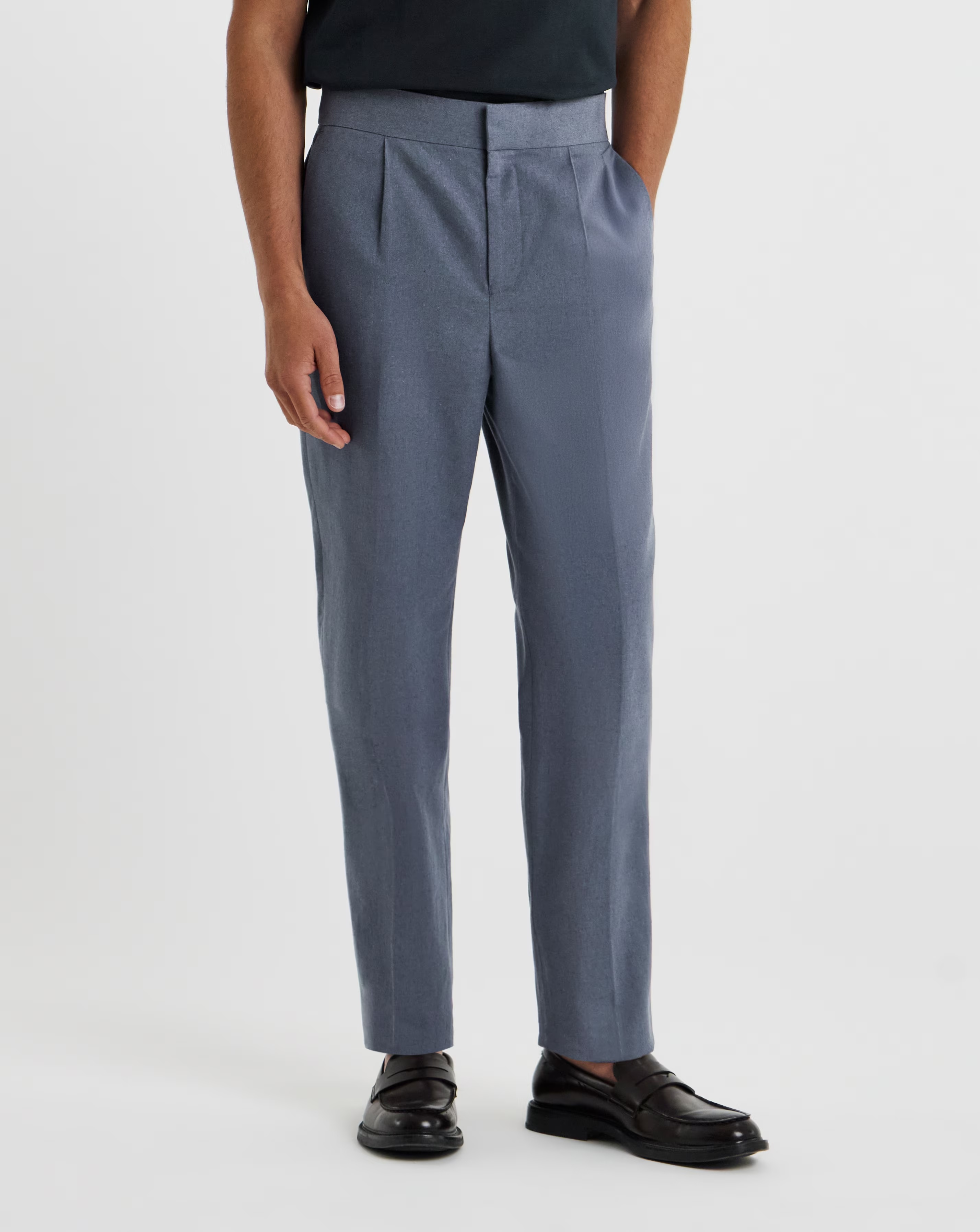Folio Flat Front Tapered Fit Trouser 3 Folio Flat Front Tapered Fit Trouser