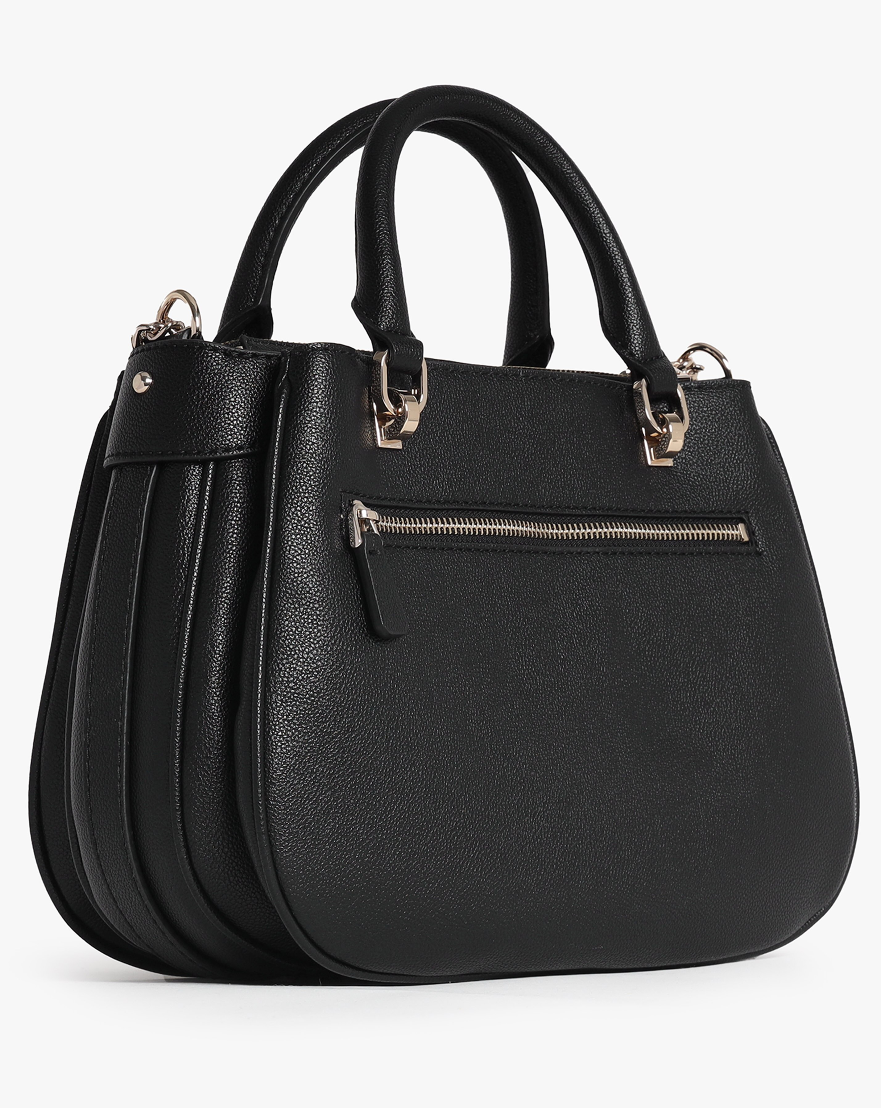 Guess Fedora Black Shoulder Satchel Bag 2 Guess Fedora Black Shoulder Satchel Bag