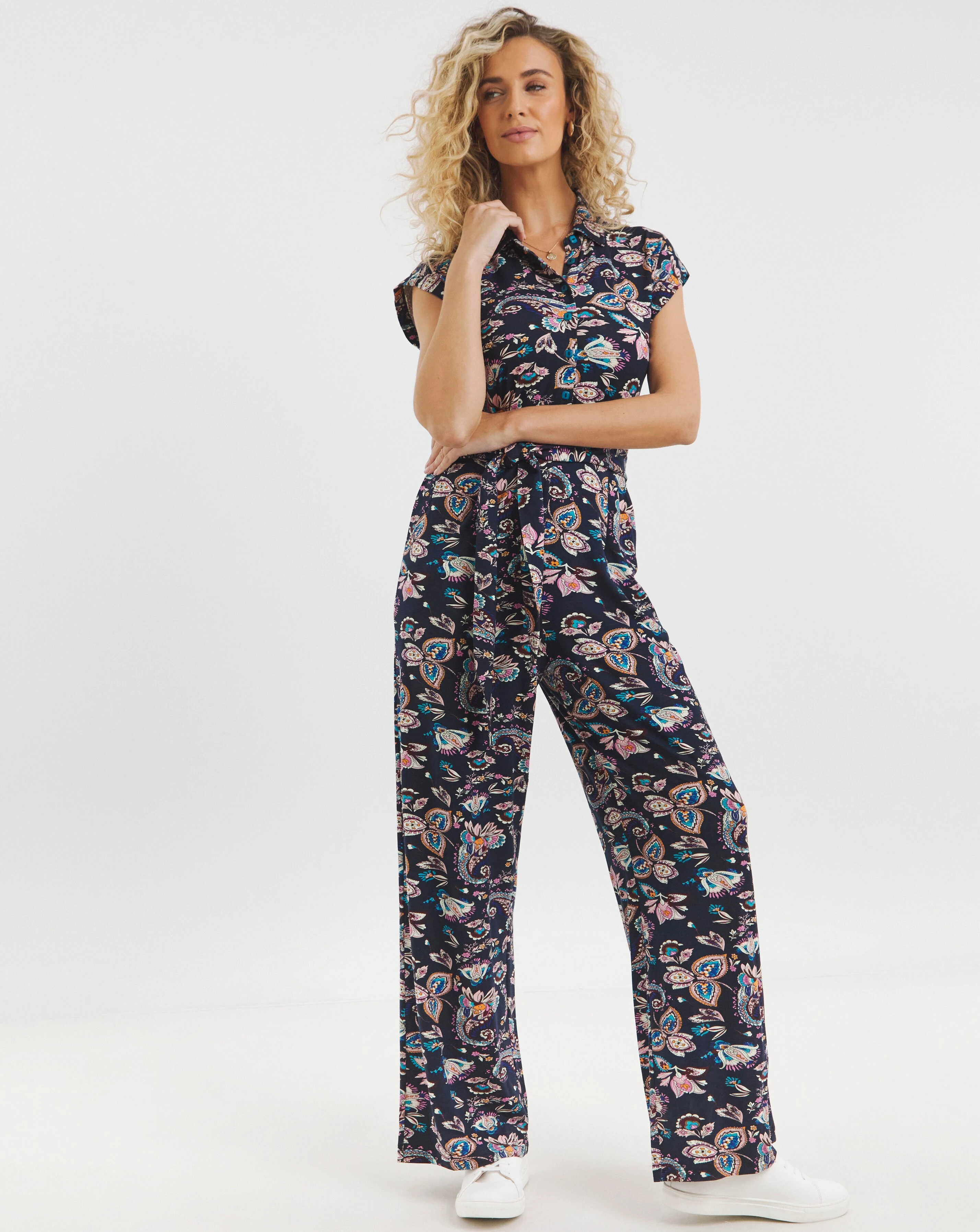 Joe Browns Perfect Paisley Jersey Jumpsuit 2 Joe Browns Perfect Paisley Jersey Jumpsuit