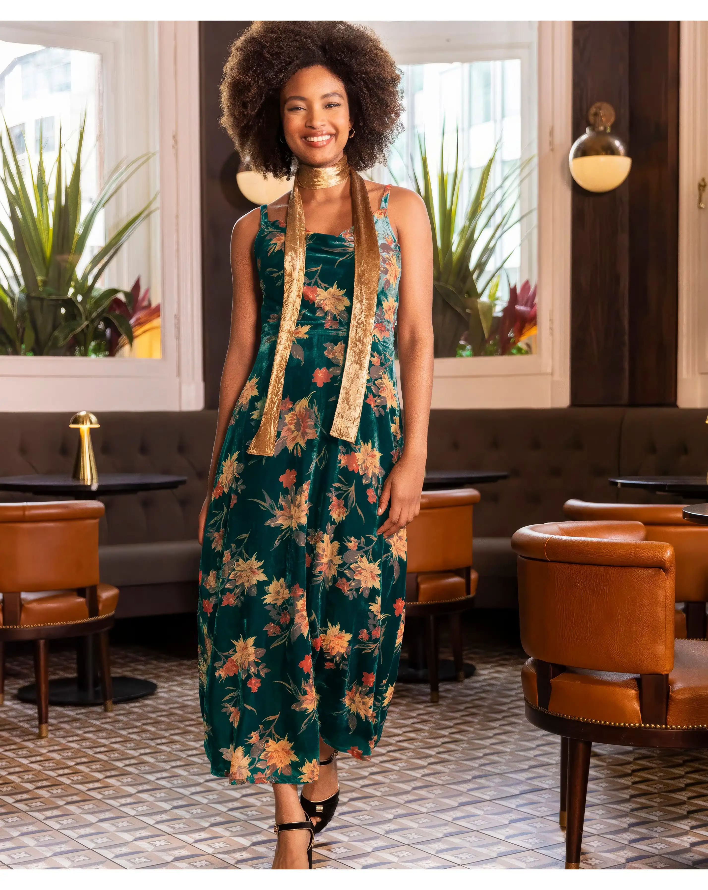 Joe Browns Ultimate Devore Maxi Dress 1 Joe Browns Ultimate Devore Maxi Dress