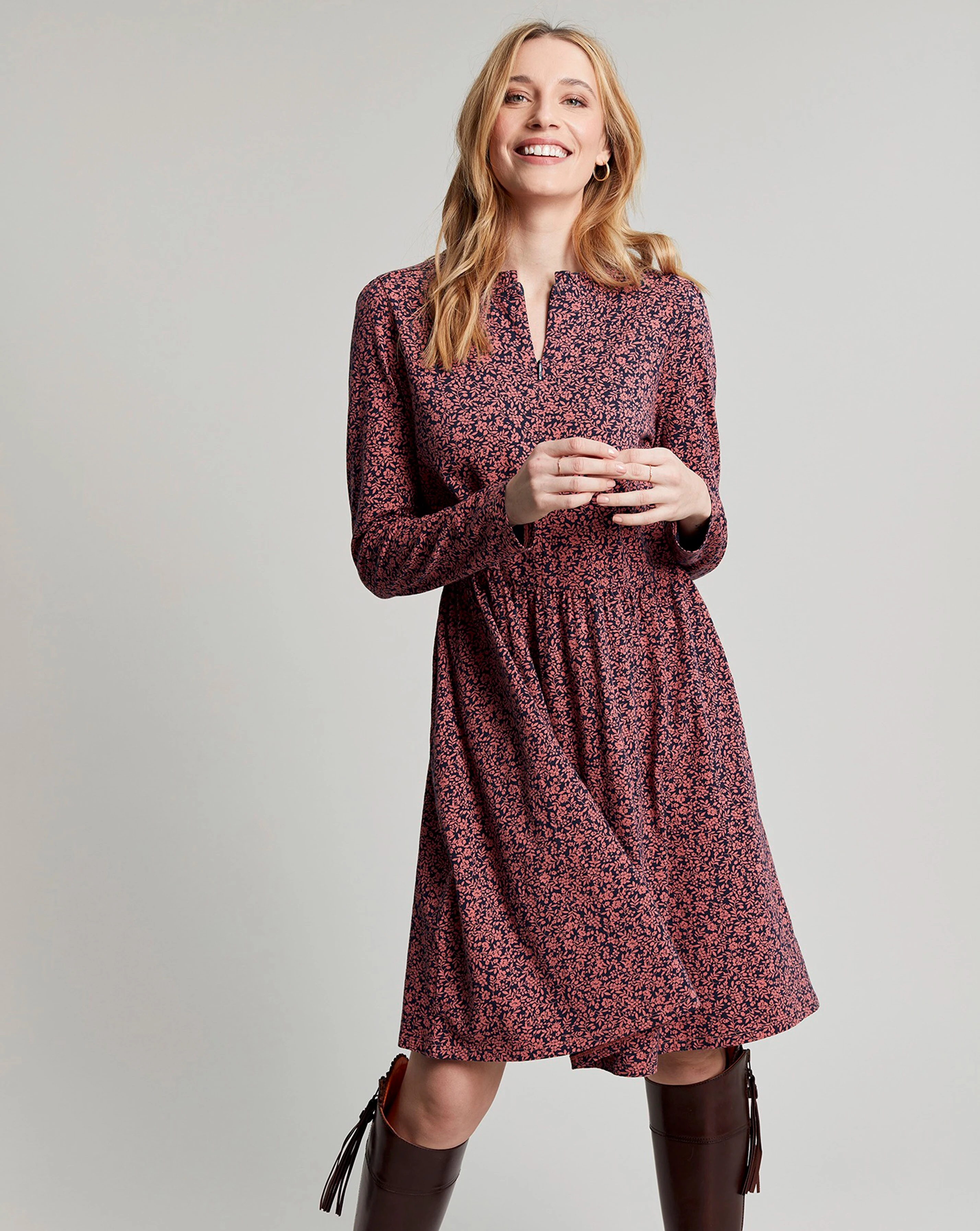 Joules Aurora Floral Midi Dress 1 Joules Aurora Floral Midi Dress