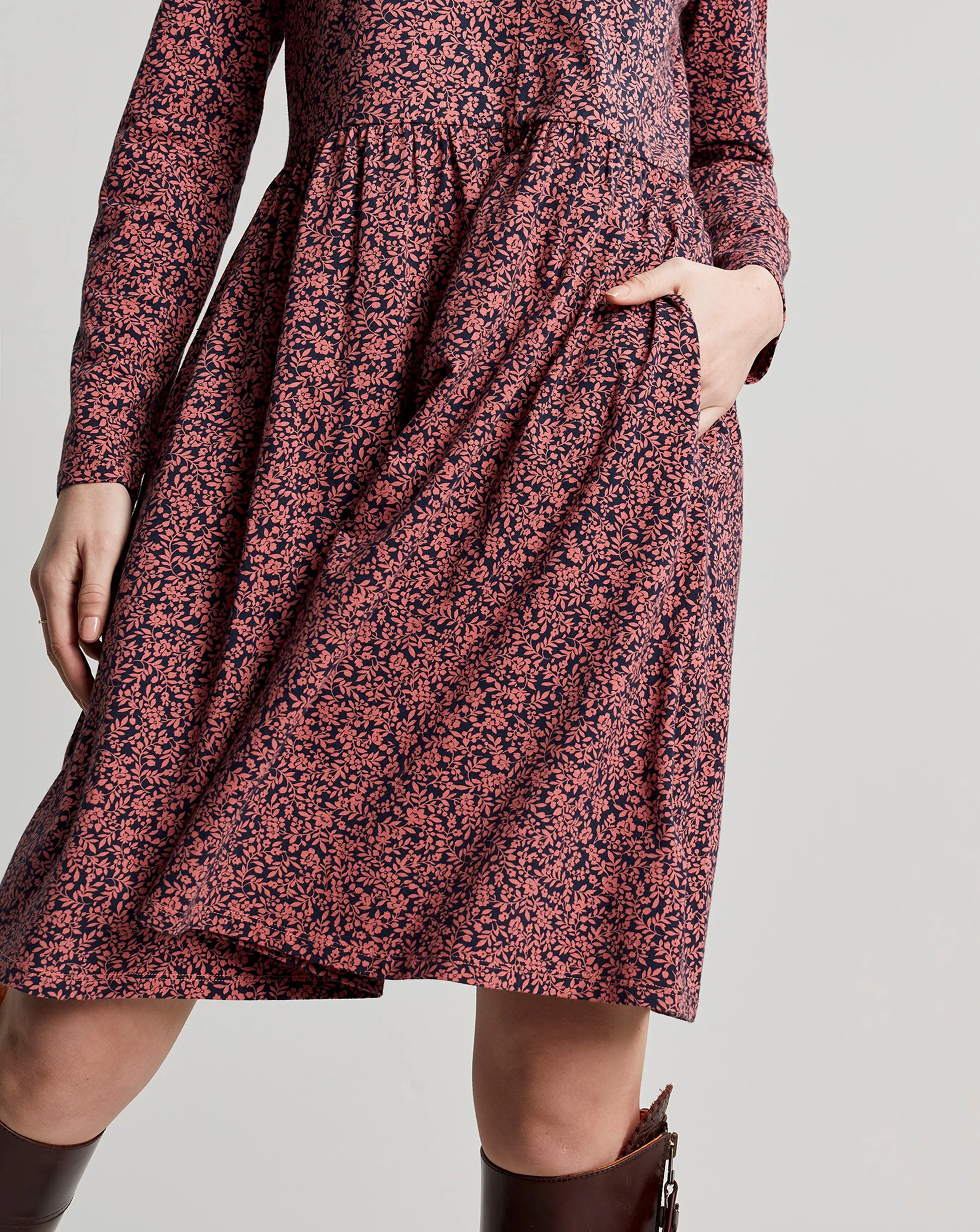 Joules Aurora Floral Midi Dress 2 Joules Aurora Floral Midi Dress