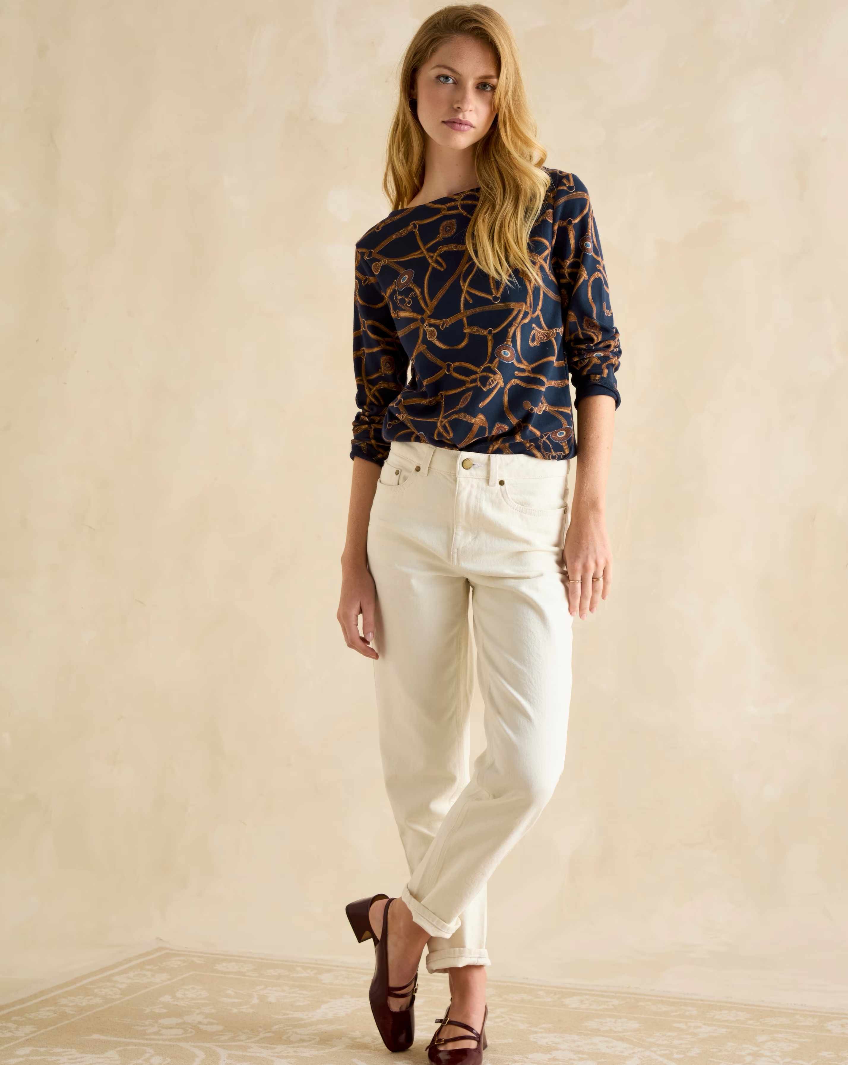 Joules Printed Harbour Top 3 Joules Printed Harbour Top