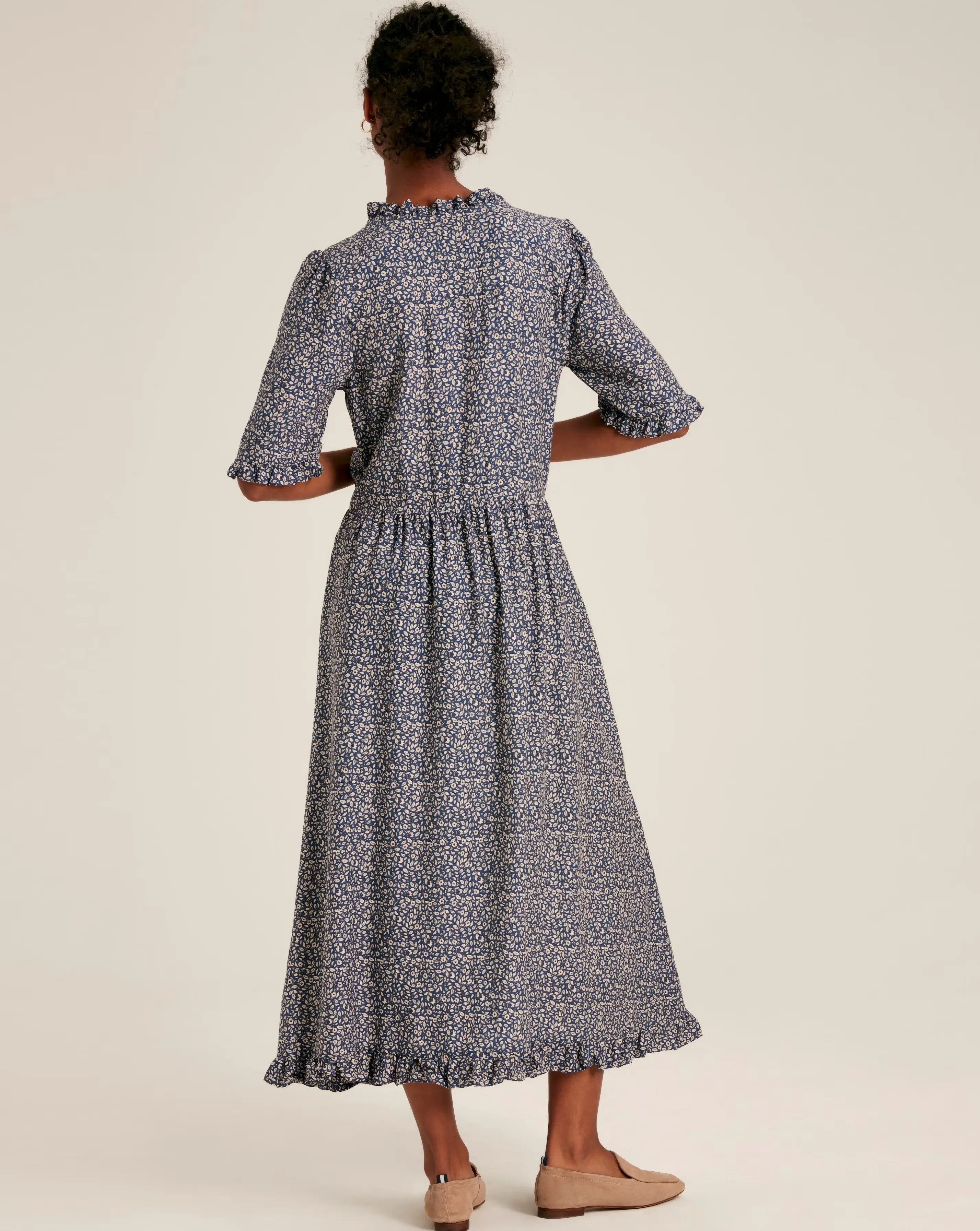 Joules Layla Floral Midi Dress 3 Joules Layla Floral Midi Dress