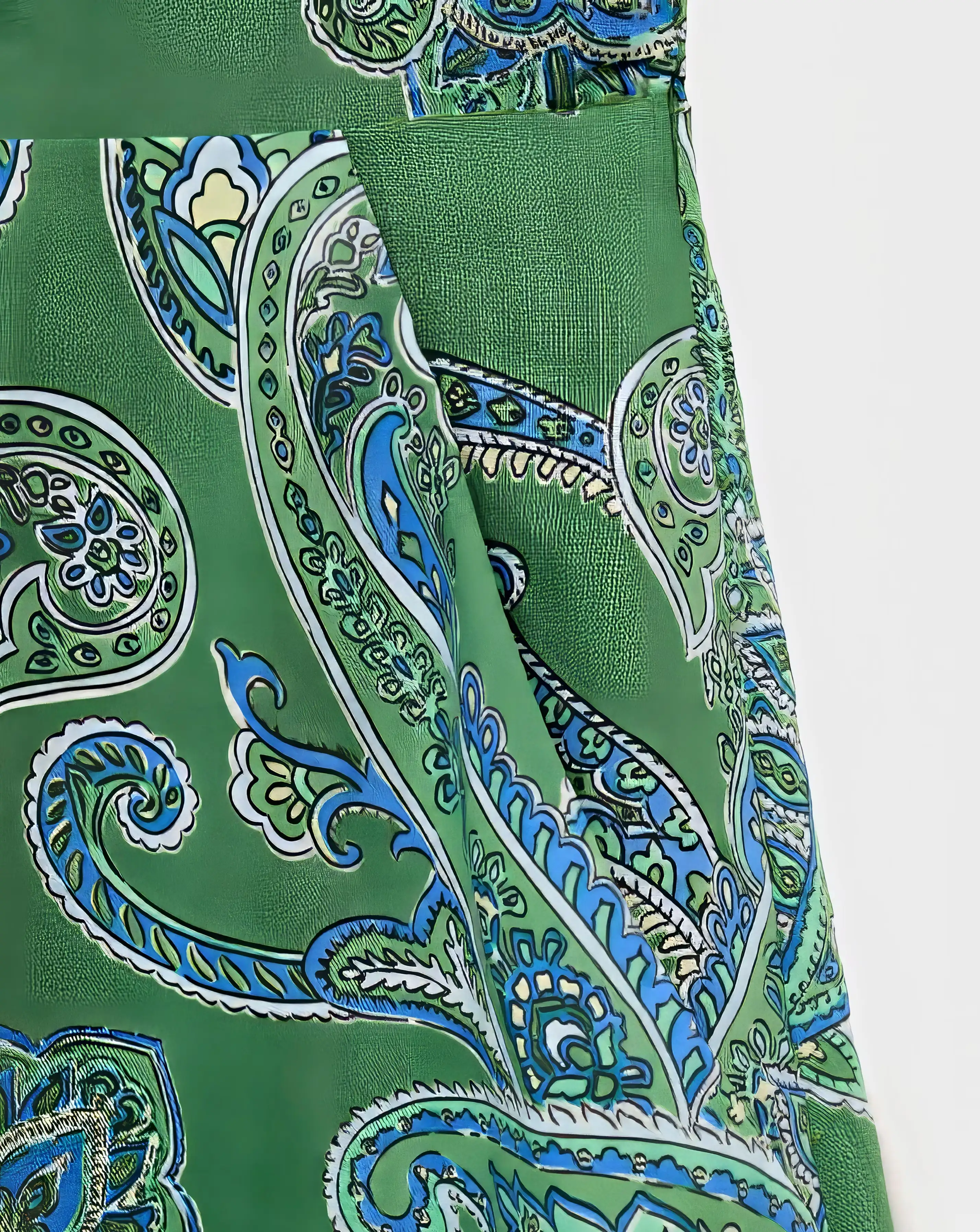 Mango Green Floral Midi Dress 5 Mango Green Floral Midi Dress