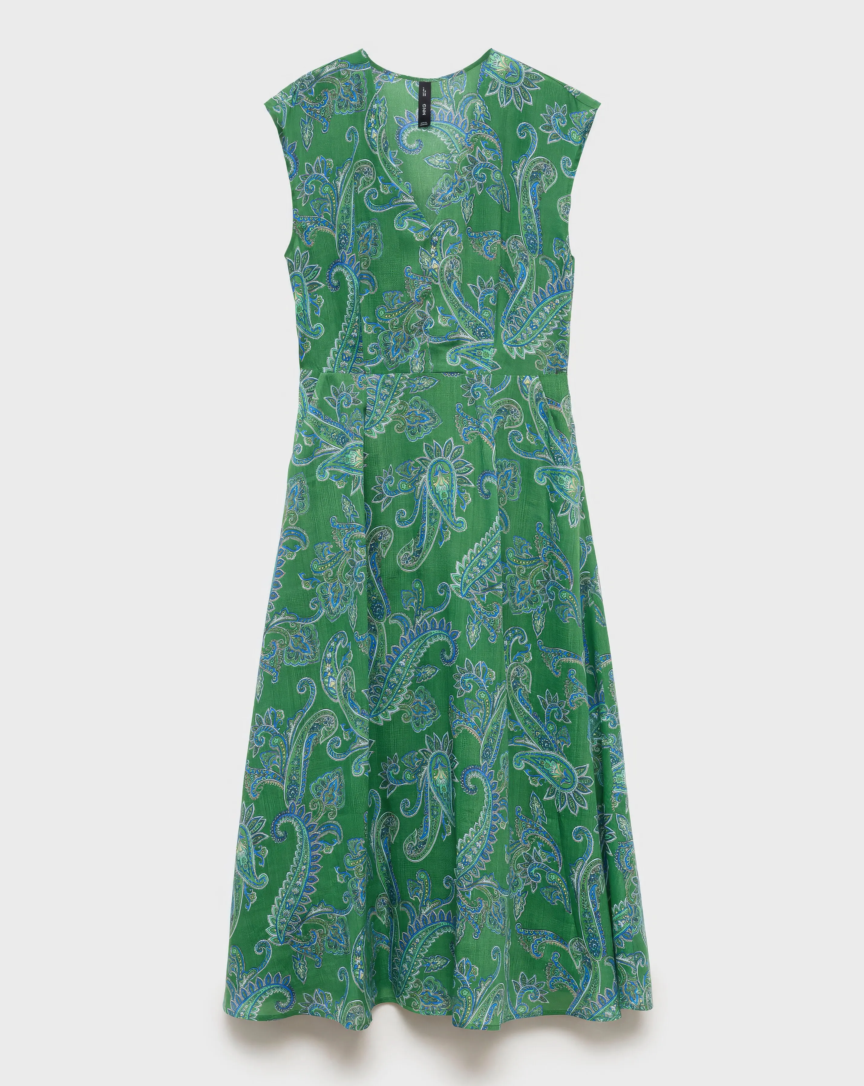 Mango Green Floral Midi Dress 9 Mango Green Floral Midi Dress