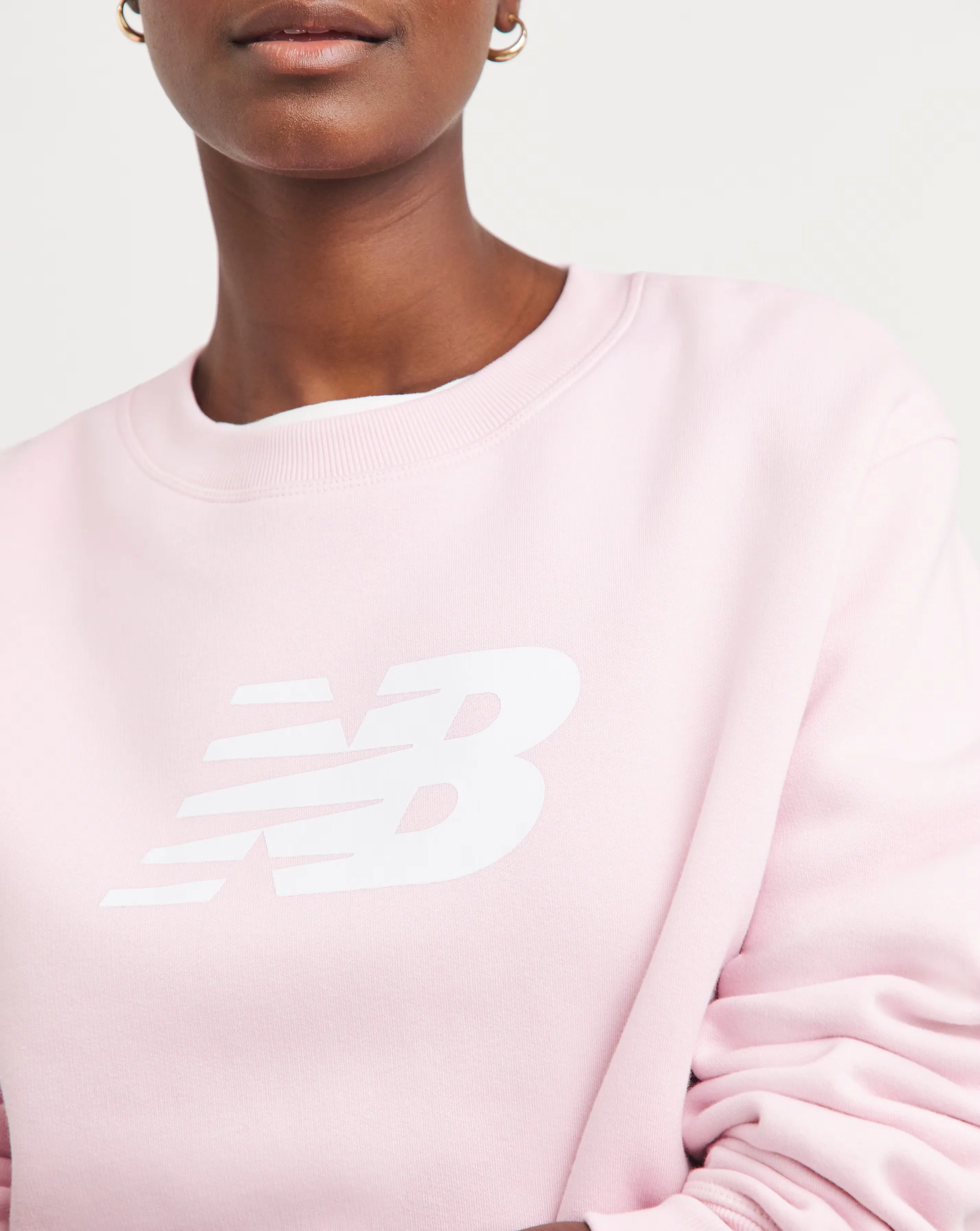 New Balance Fleece Crew Neck Sweatshirt 2 New Balance Fleece Crew Neck Sweatshirt