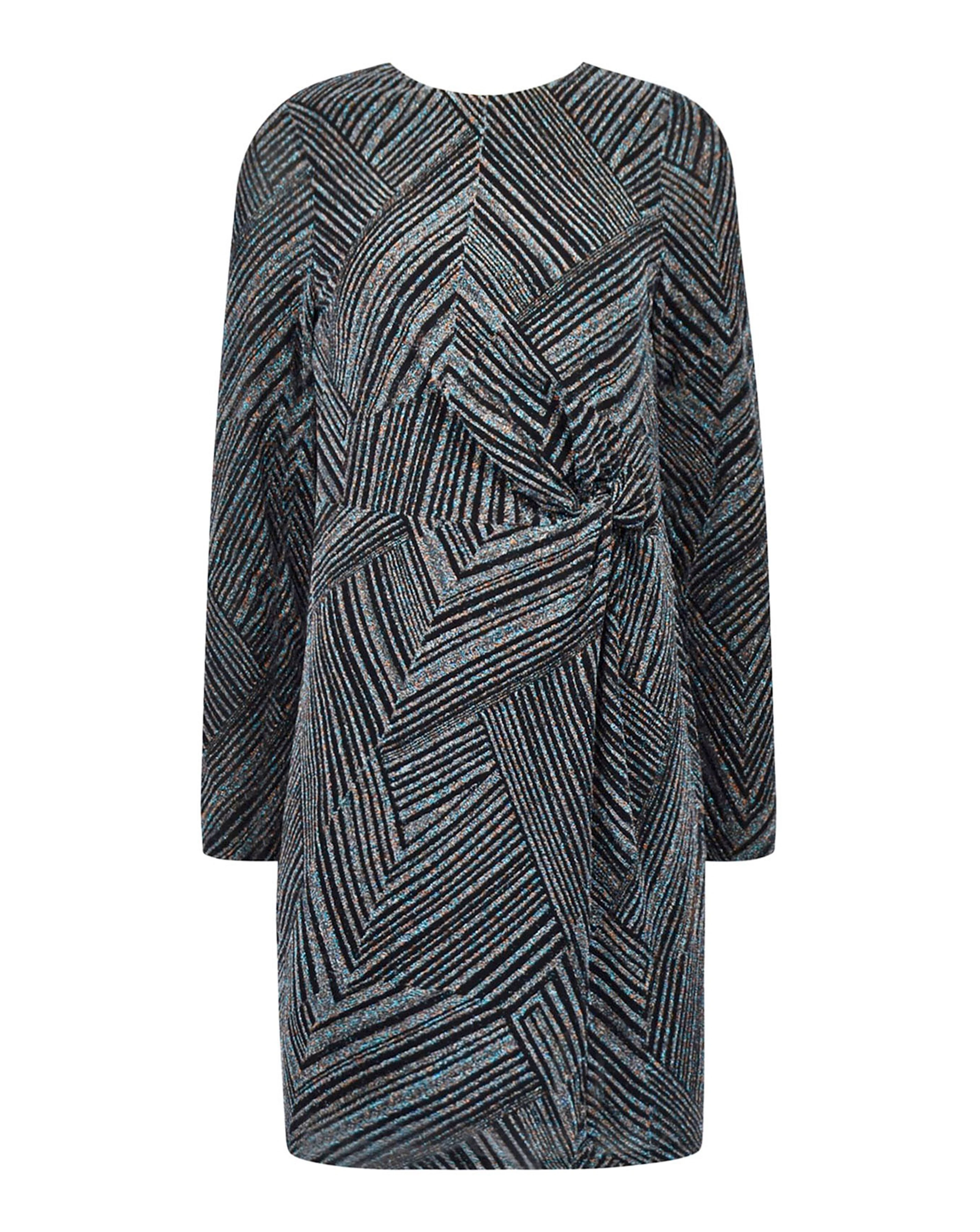 Ro&Zo Disco Jersey High Neck Mini Dress 2 Ro&Zo Disco Jersey High Neck Mini Dress