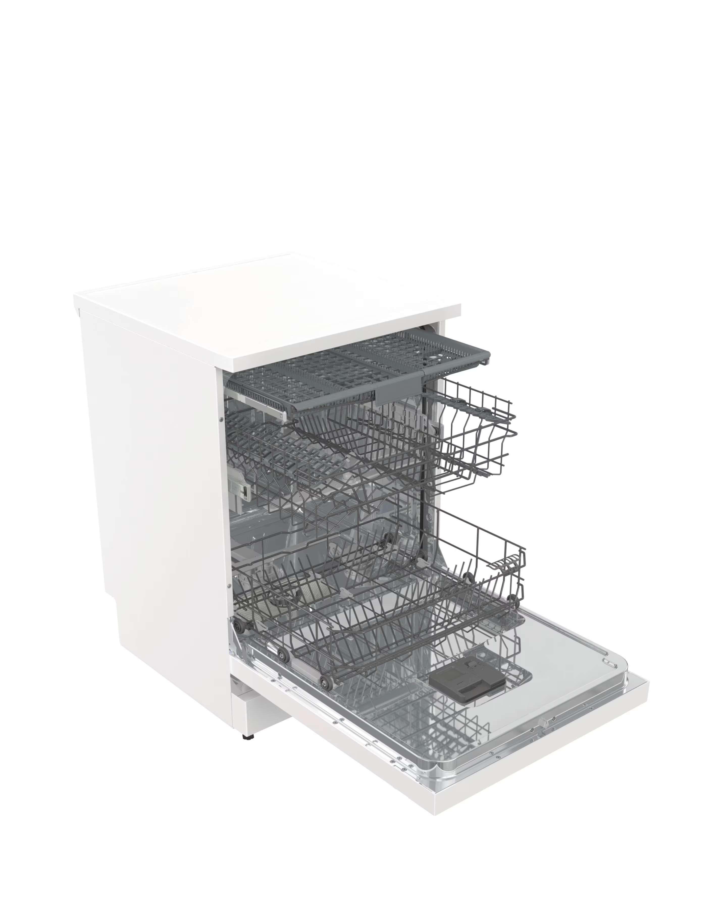 Hisense HS643D60WUK 16 Place Settings Dishwasher with Cutlery Tray - White 3 Hisense HS643D60WUK 16 Place Settings Dishwasher with Cutlery Tray - White