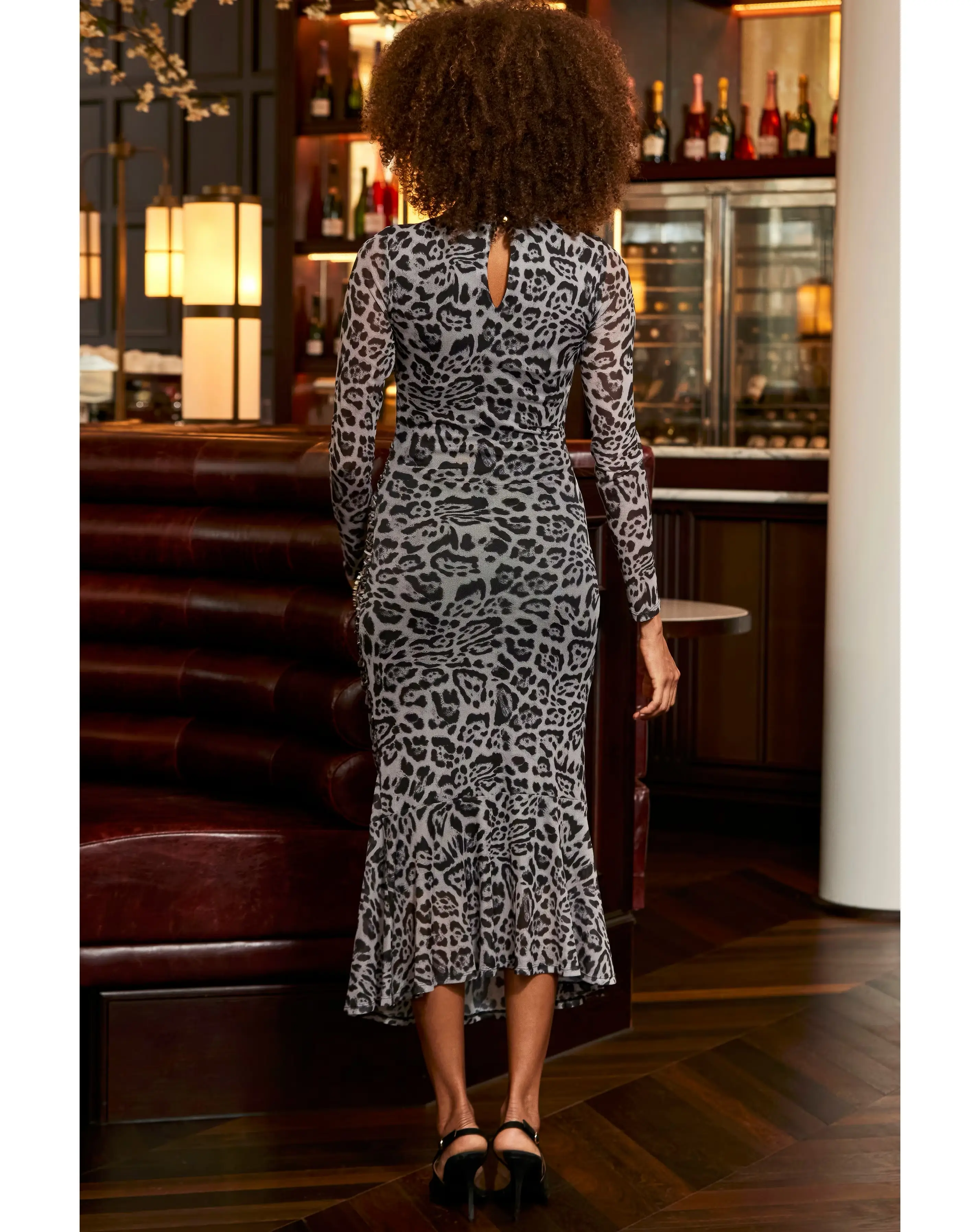 Sosandar Animal Print Fitted Dress 5 Sosandar Animal Print Fitted Dress