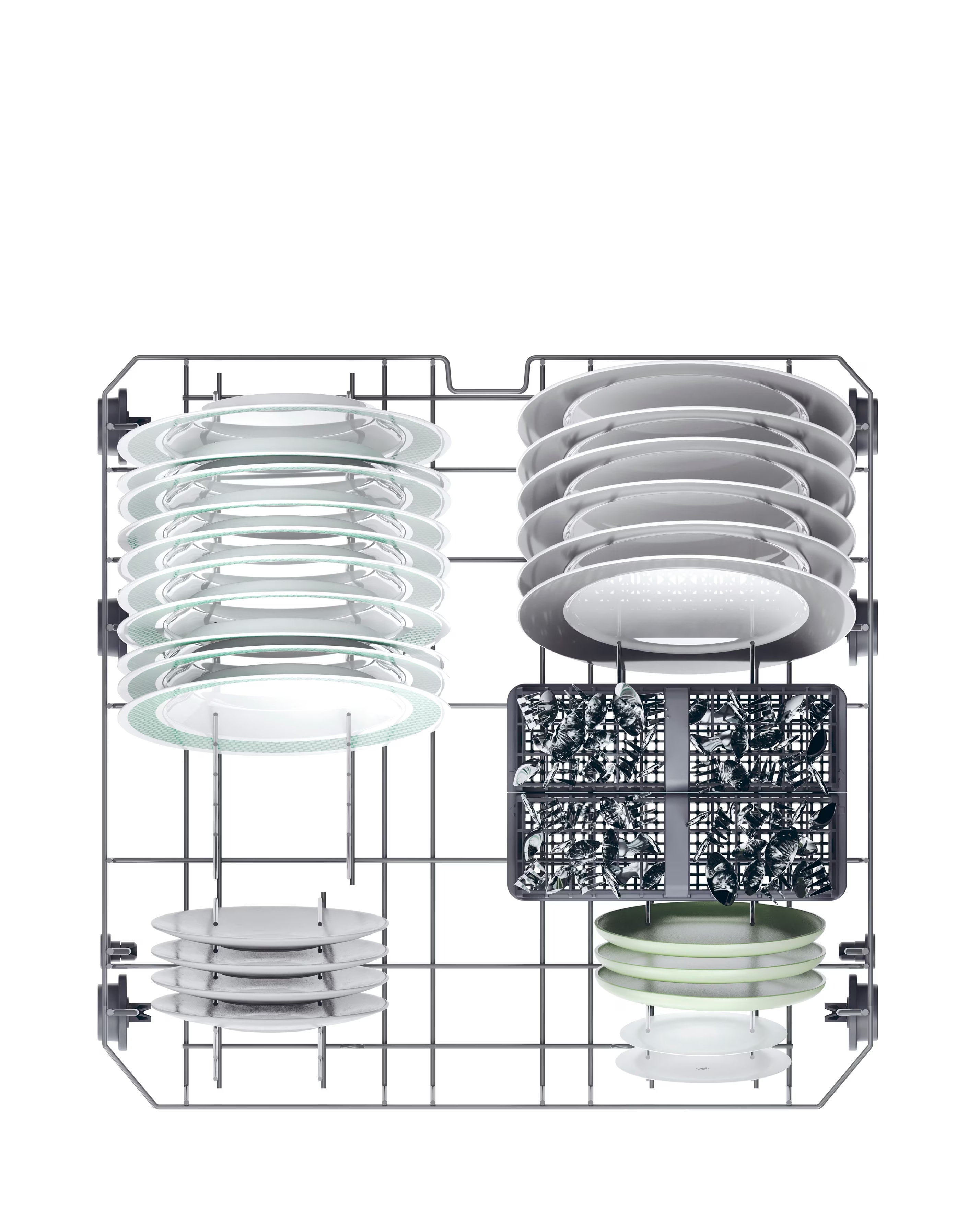 Candy Rapido CF3E9L0W 13 place Dishwasher - White + installation 7 Candy Rapido CF3E9L0W 13 place Dishwasher - White + installation