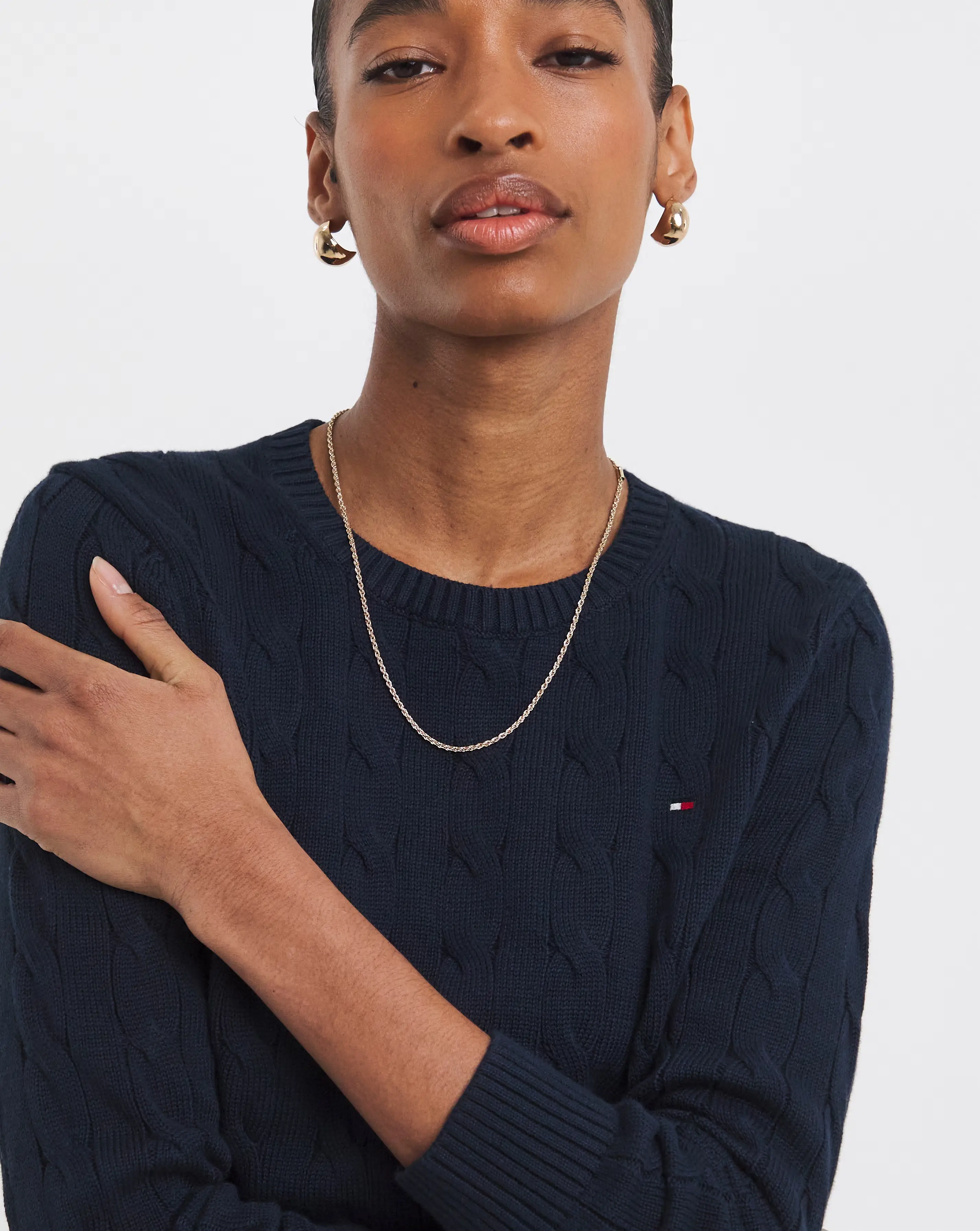 Tommy Hilfiger Cable Long Sleeved Sweater 4 Tommy Hilfiger Cable Long Sleeved Sweater